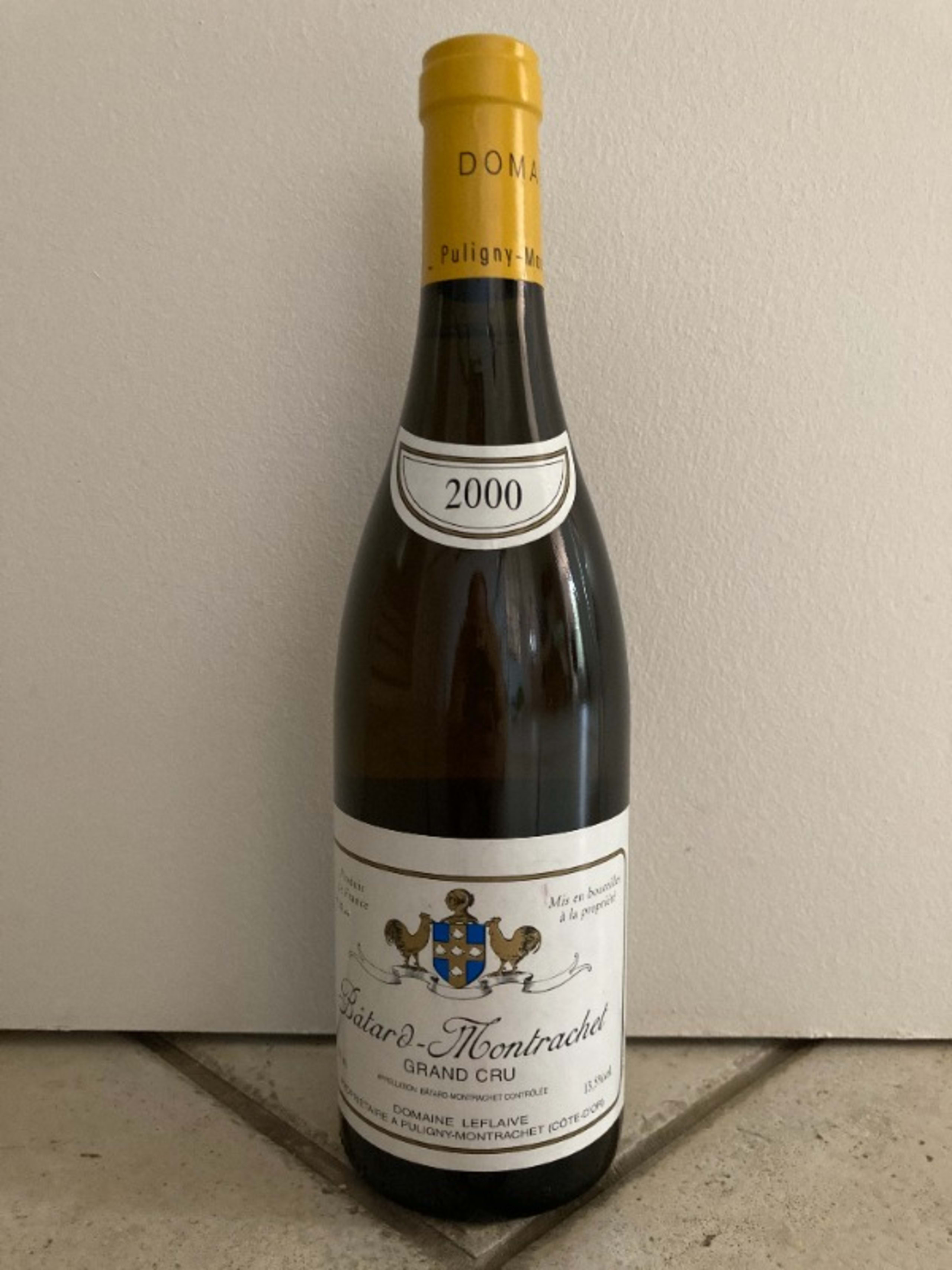 Bâtard-Montrachet, Grand cru, Domaine Leflaive, 2000