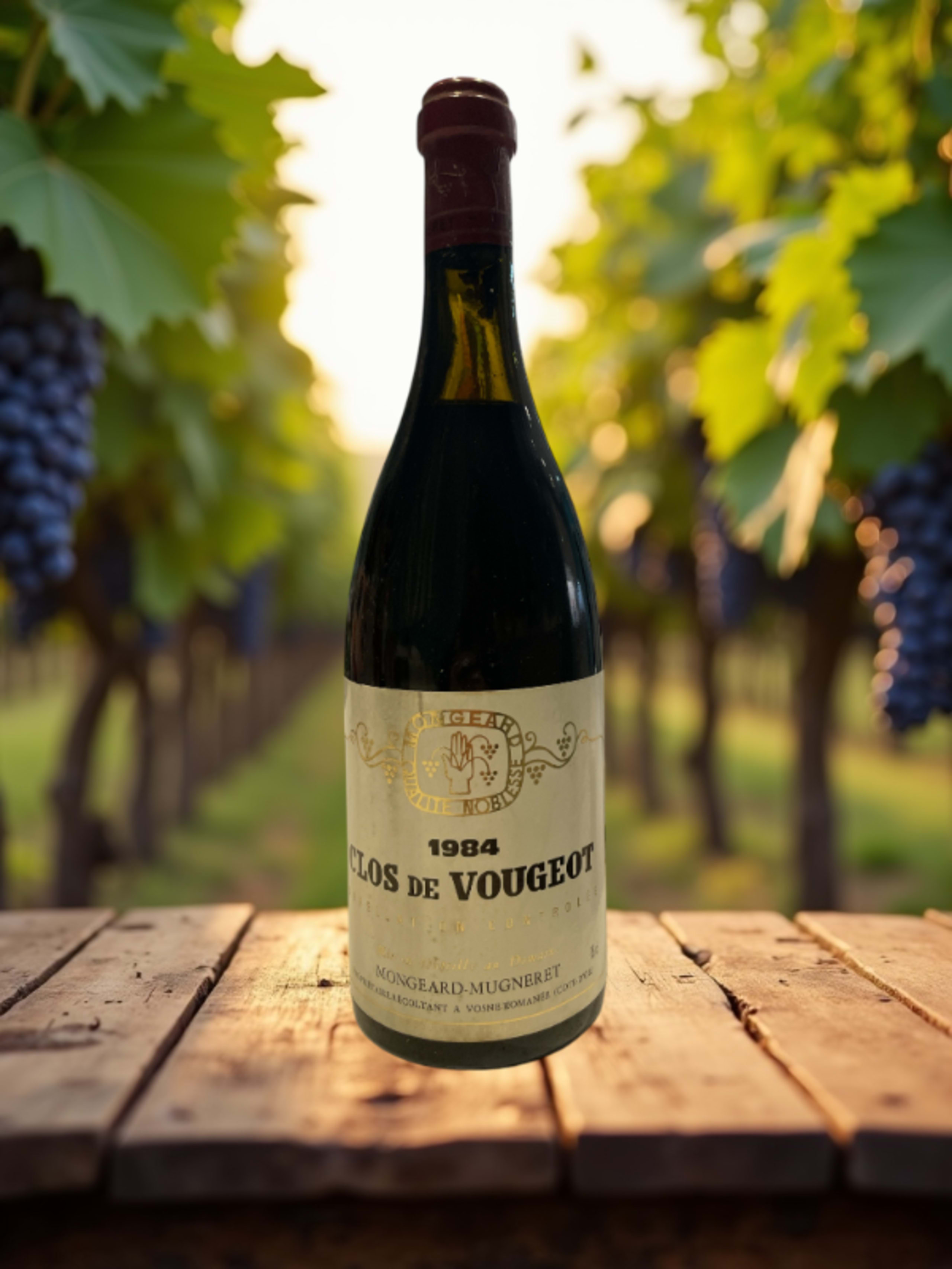 Clos de Vougeot, Domaine Mongeard Mugneret, 1984