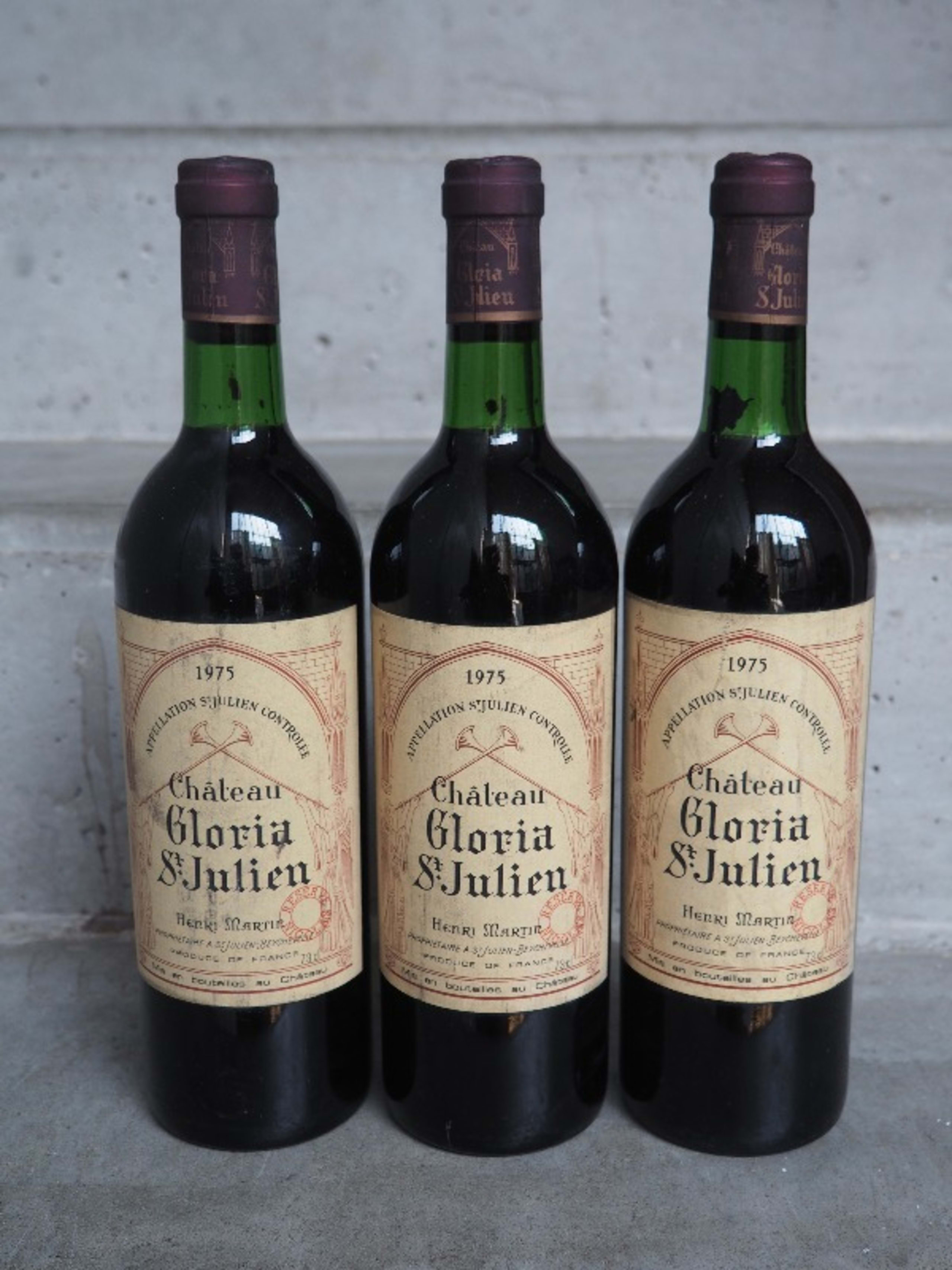Château Gloria, Saint-Julien, 1975