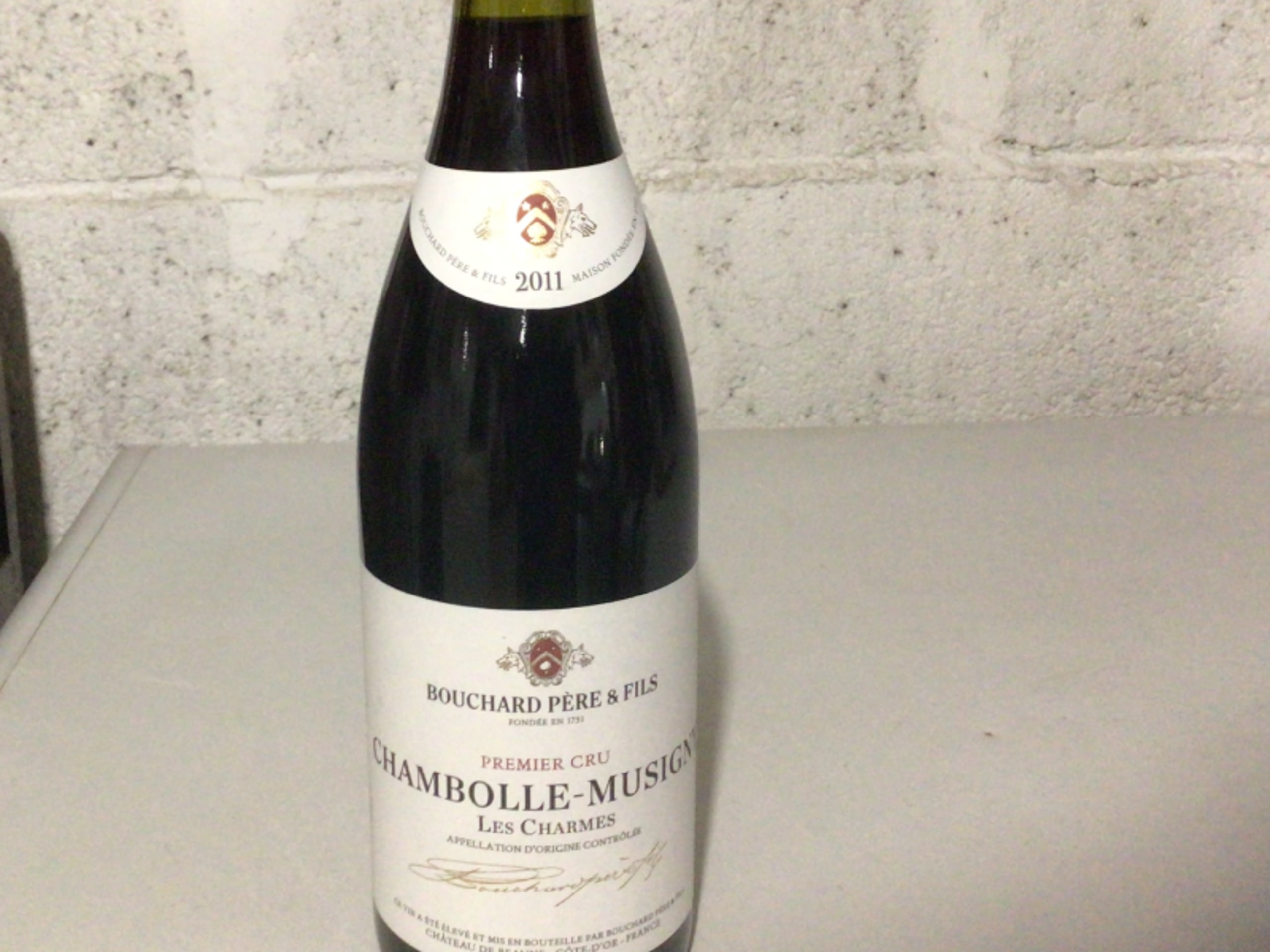 Chambolle-Musigny, 1 er Cru Les Charmes, Bouchard Père & Fils, 2011
