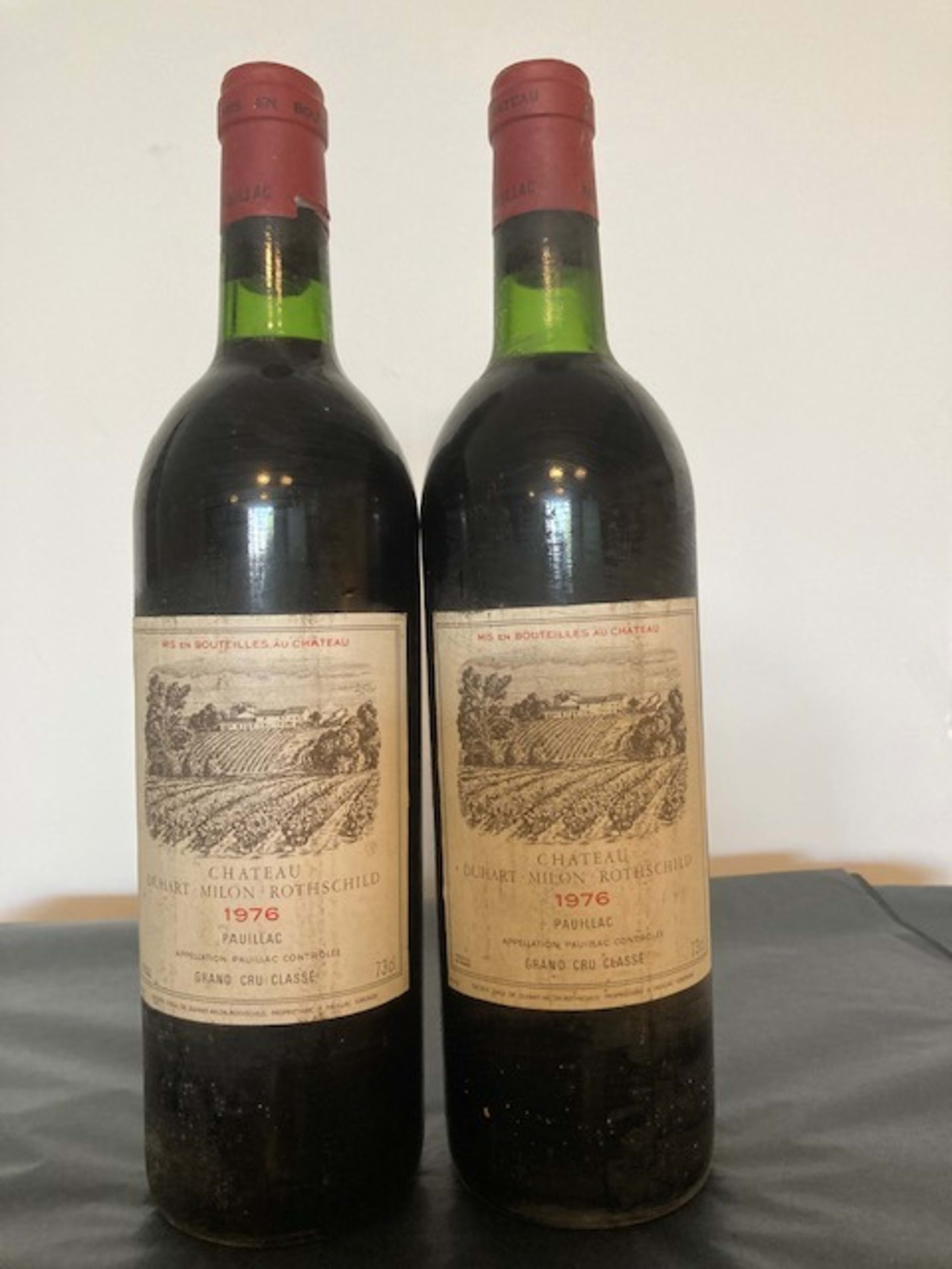 2 x Château Duhart Milon Rothschild, Pauillac, 1976