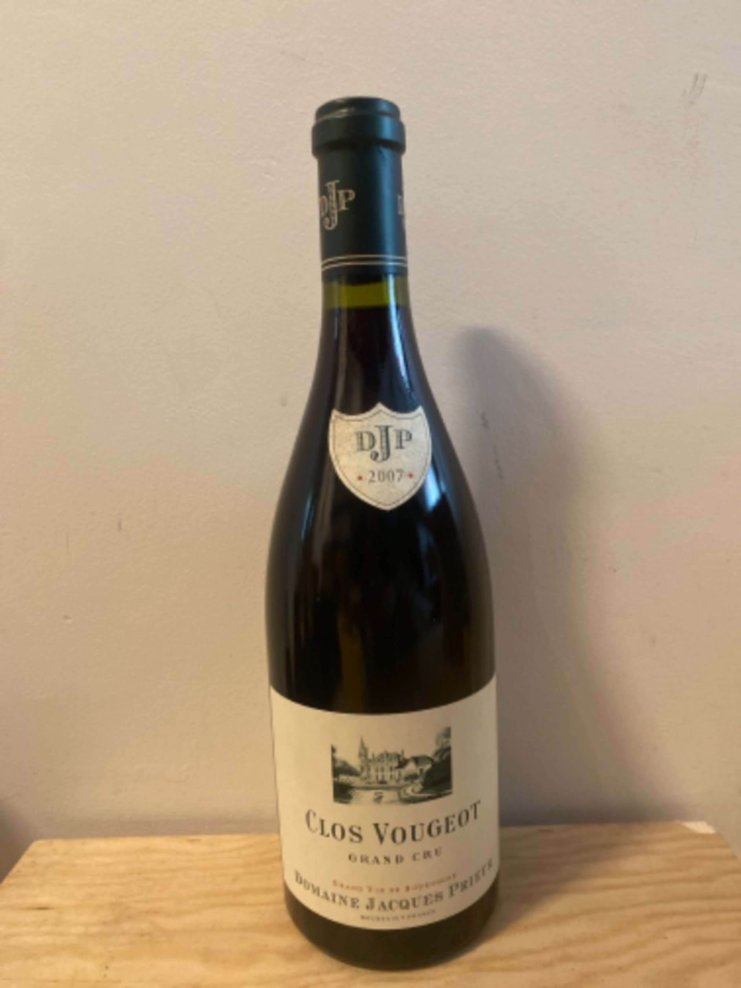 Clos de Vougeot, Grand Cru, Domaine Jacques Prieur, 2007