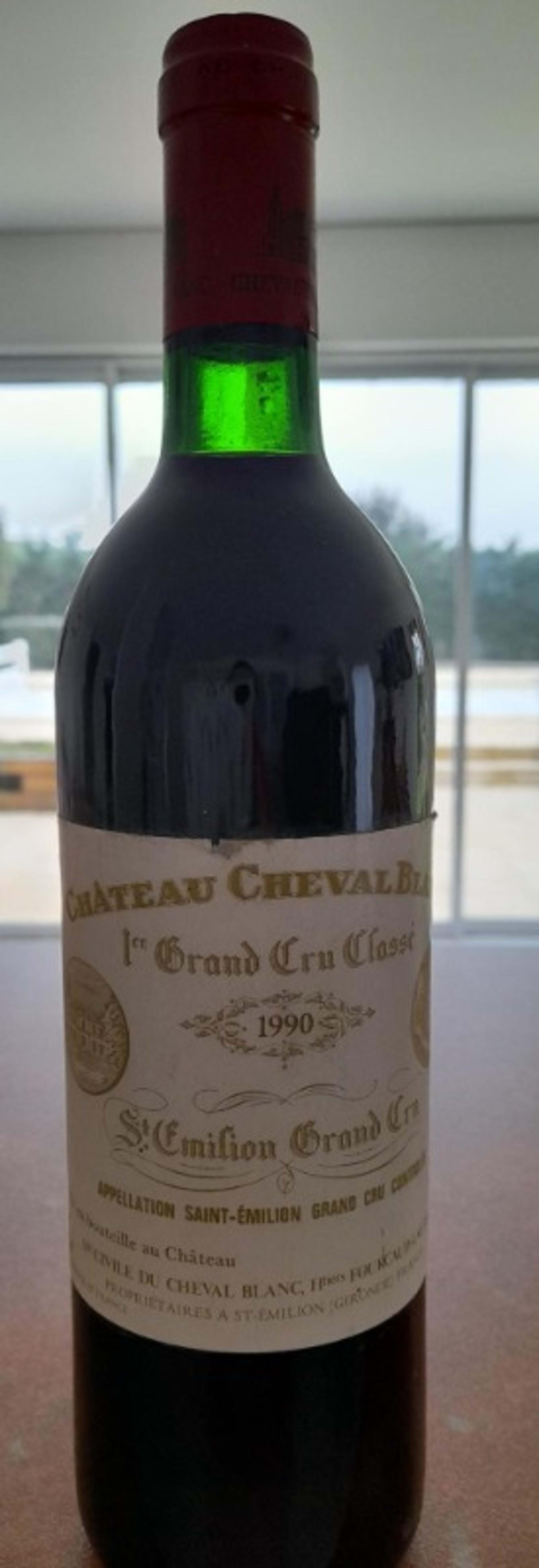 château CHEVAL BLANC, Saint-Émilion Grand Cru, 1990