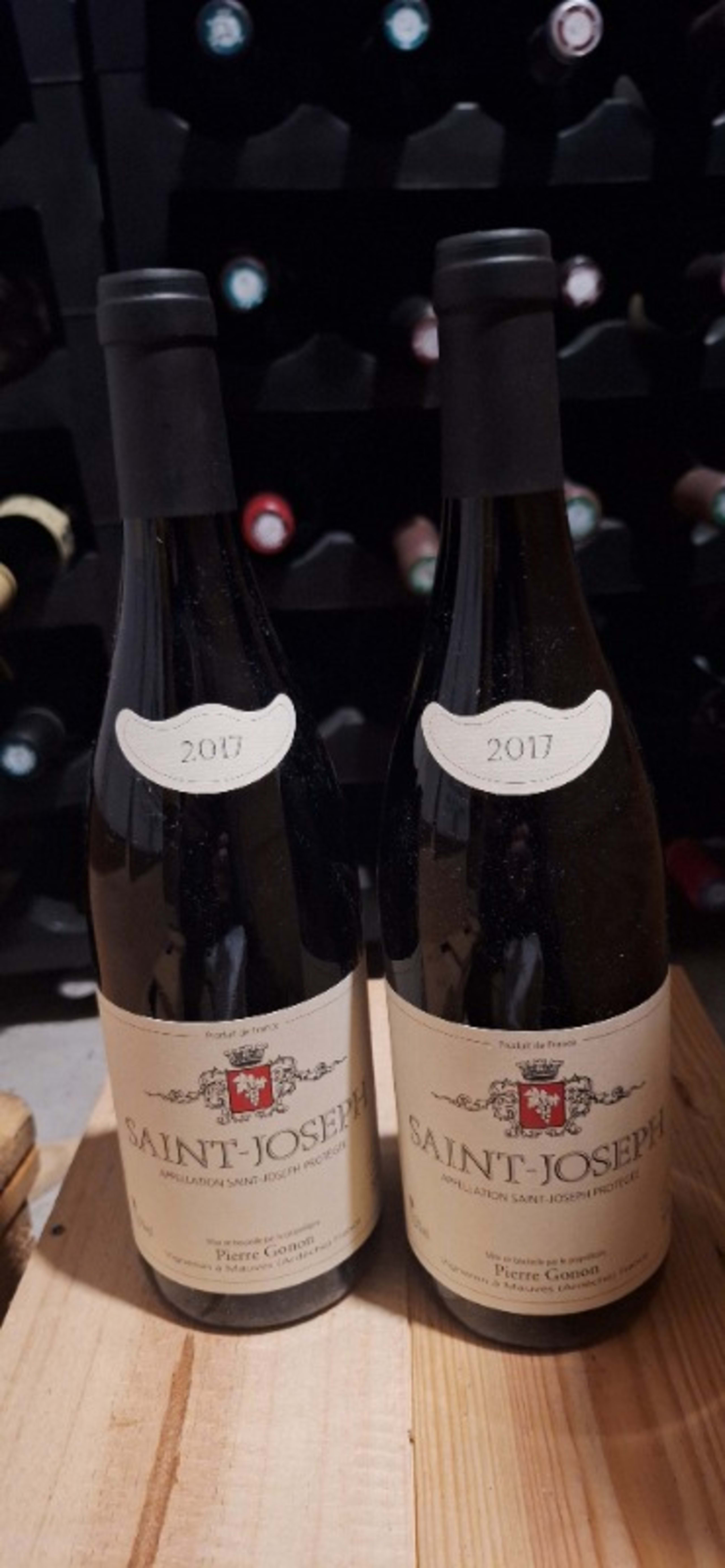 2 x Saint-Joseph, Domaine Gonon, 2017 (RGE/RED)