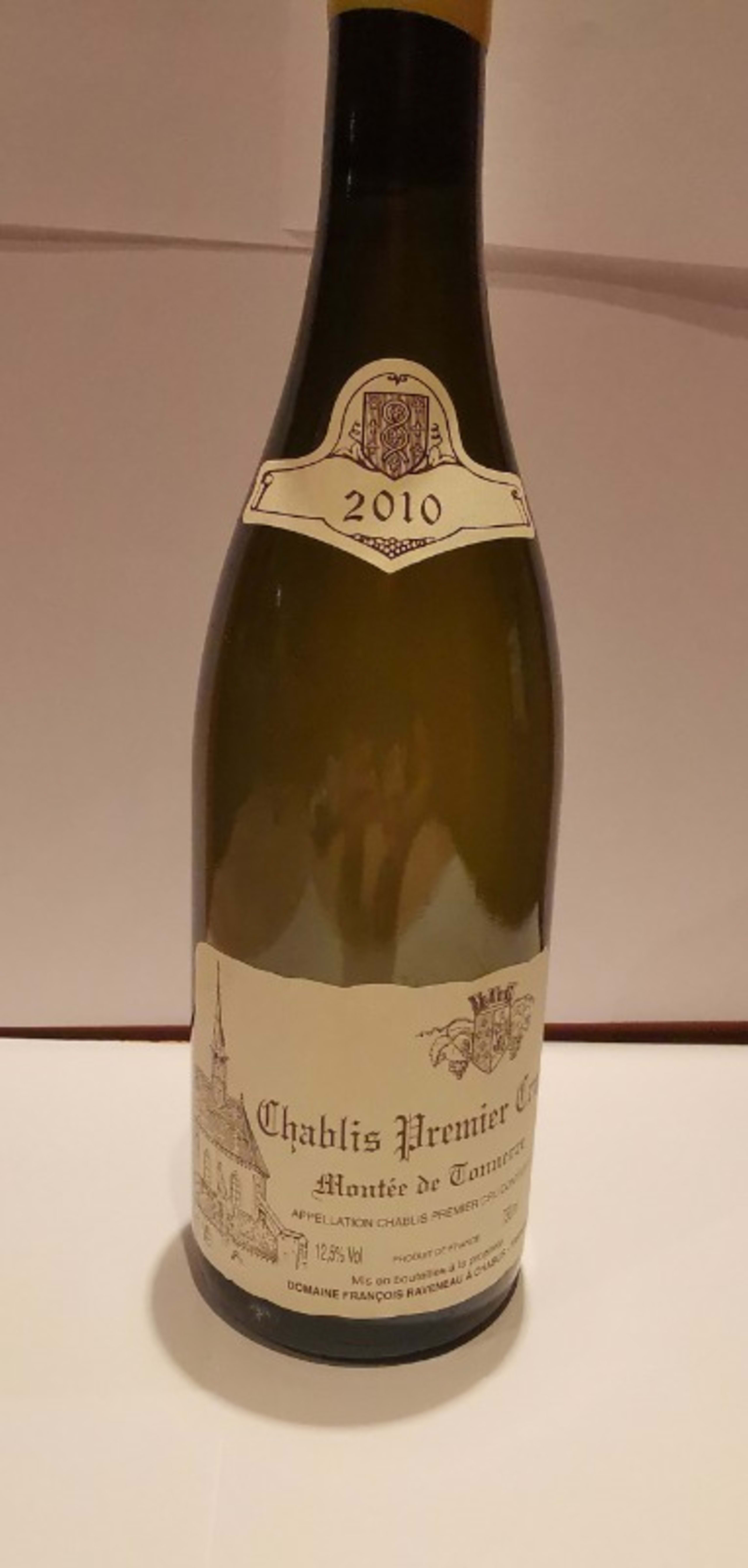 Chablis Premier Cru, Montée de Tonnerre, RAVENEAU, 2010