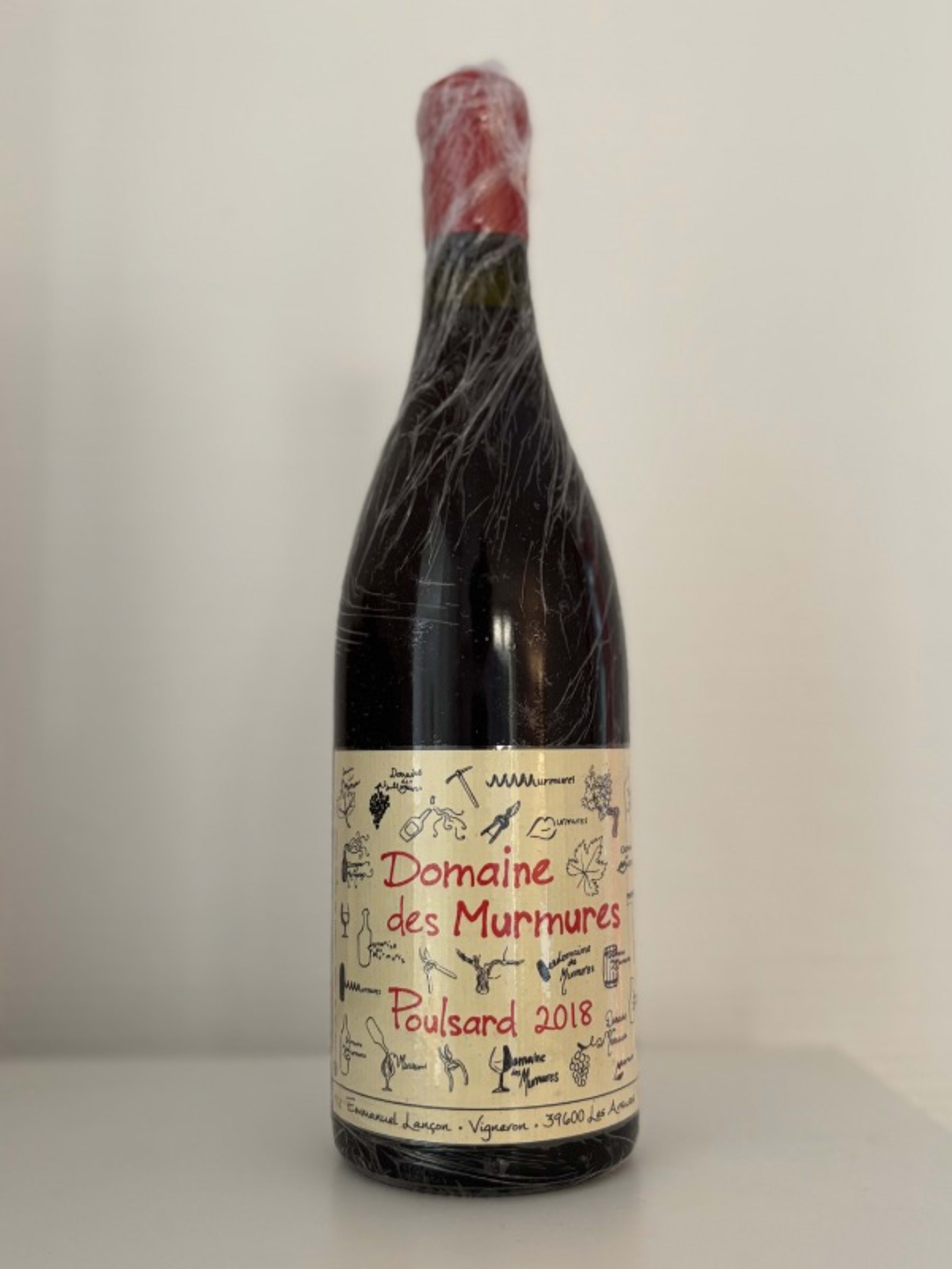 Poulsard, Domaine des Murmures - Emmanuel Lançon, Vin de France, 2018
