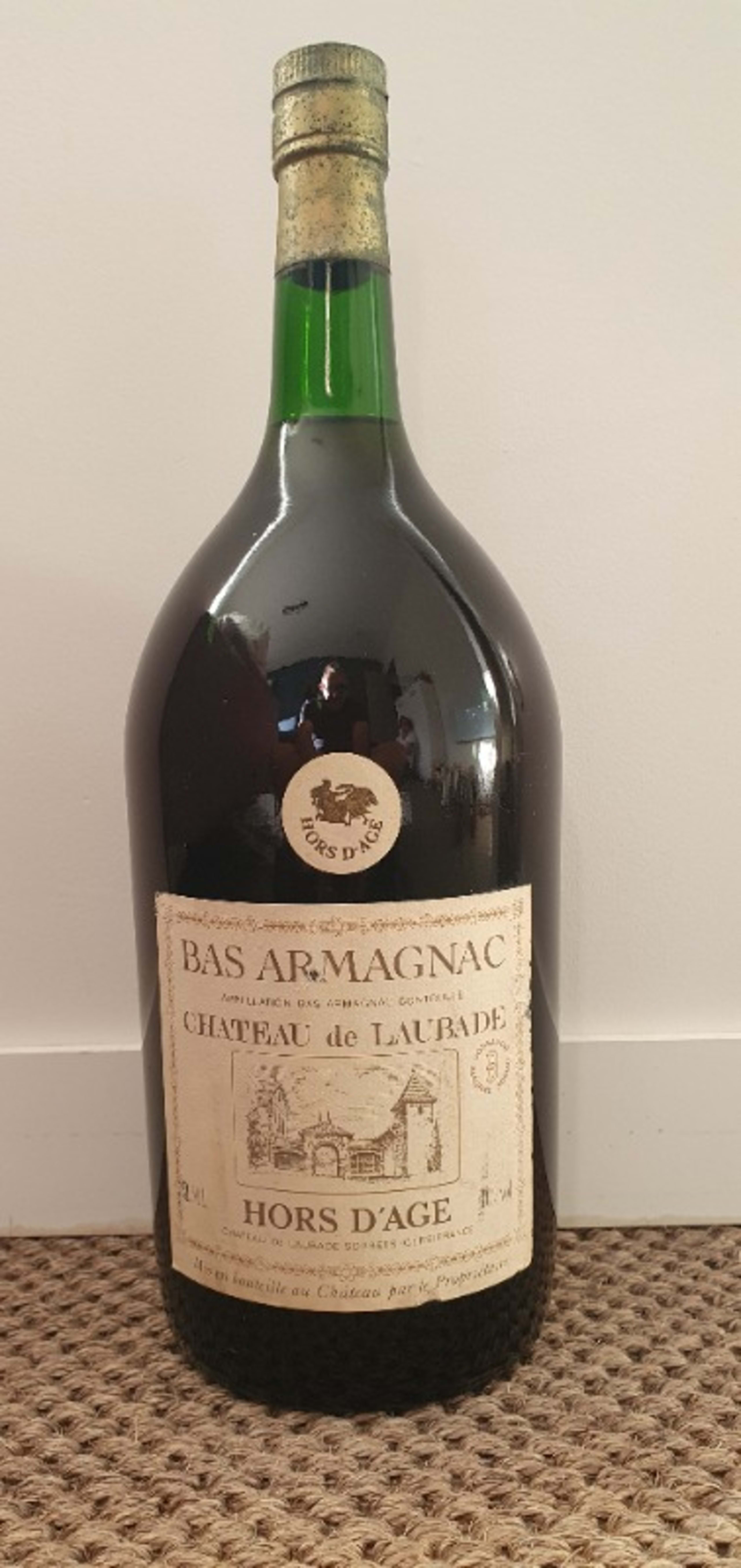 Hors d'âge 2.5 litres, Chateau de Laubade, Bas-Armagnac