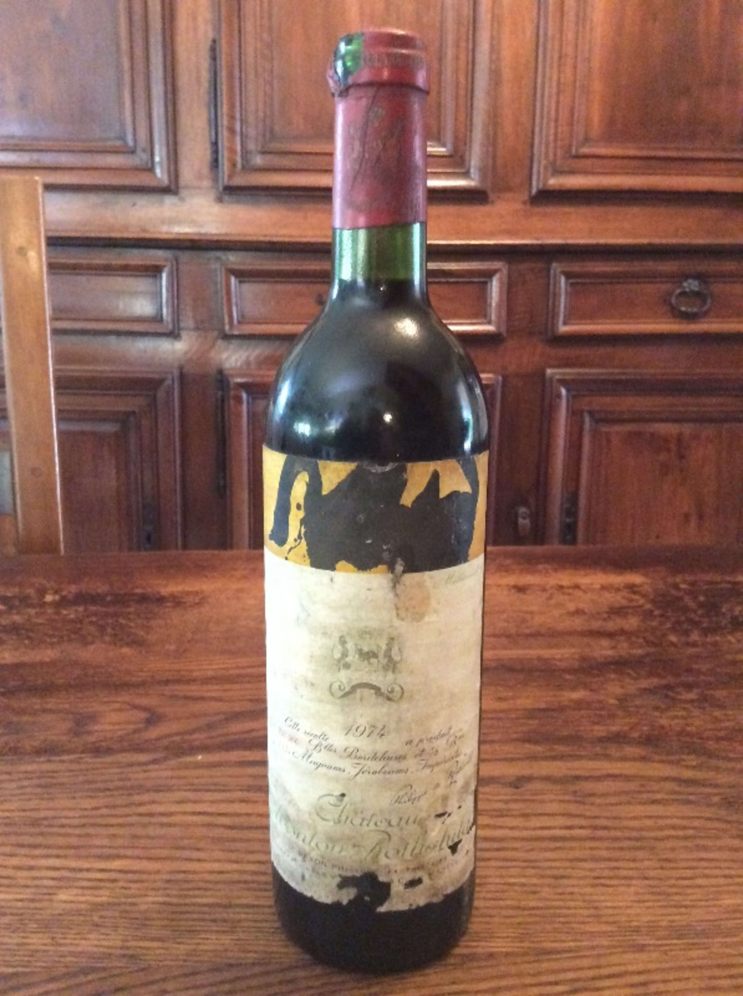 Château Mouton Rothschild, Pauillac, 1974