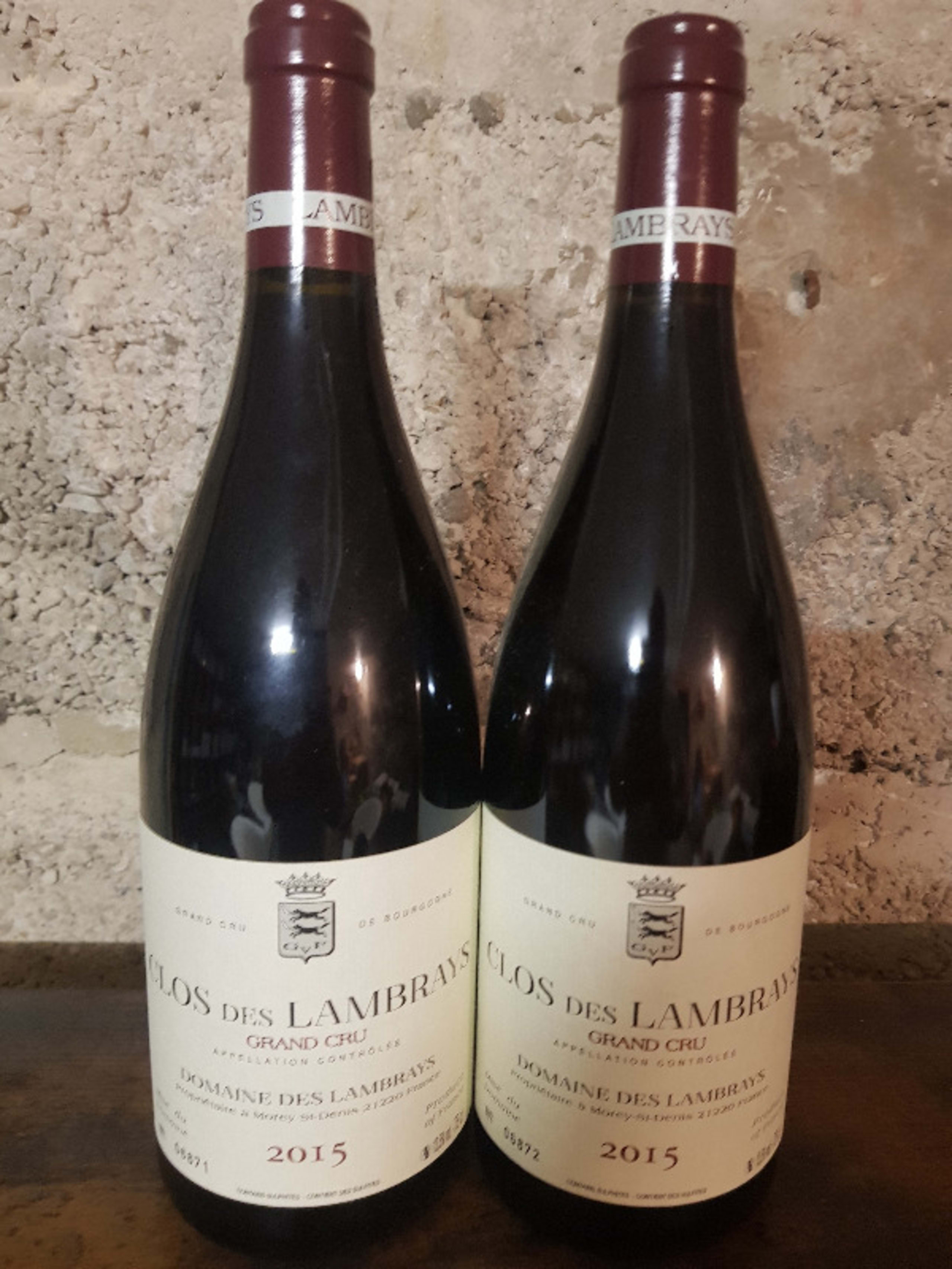 2 x Clos-des-Lambrays, Domaine des Lambrays, 2015