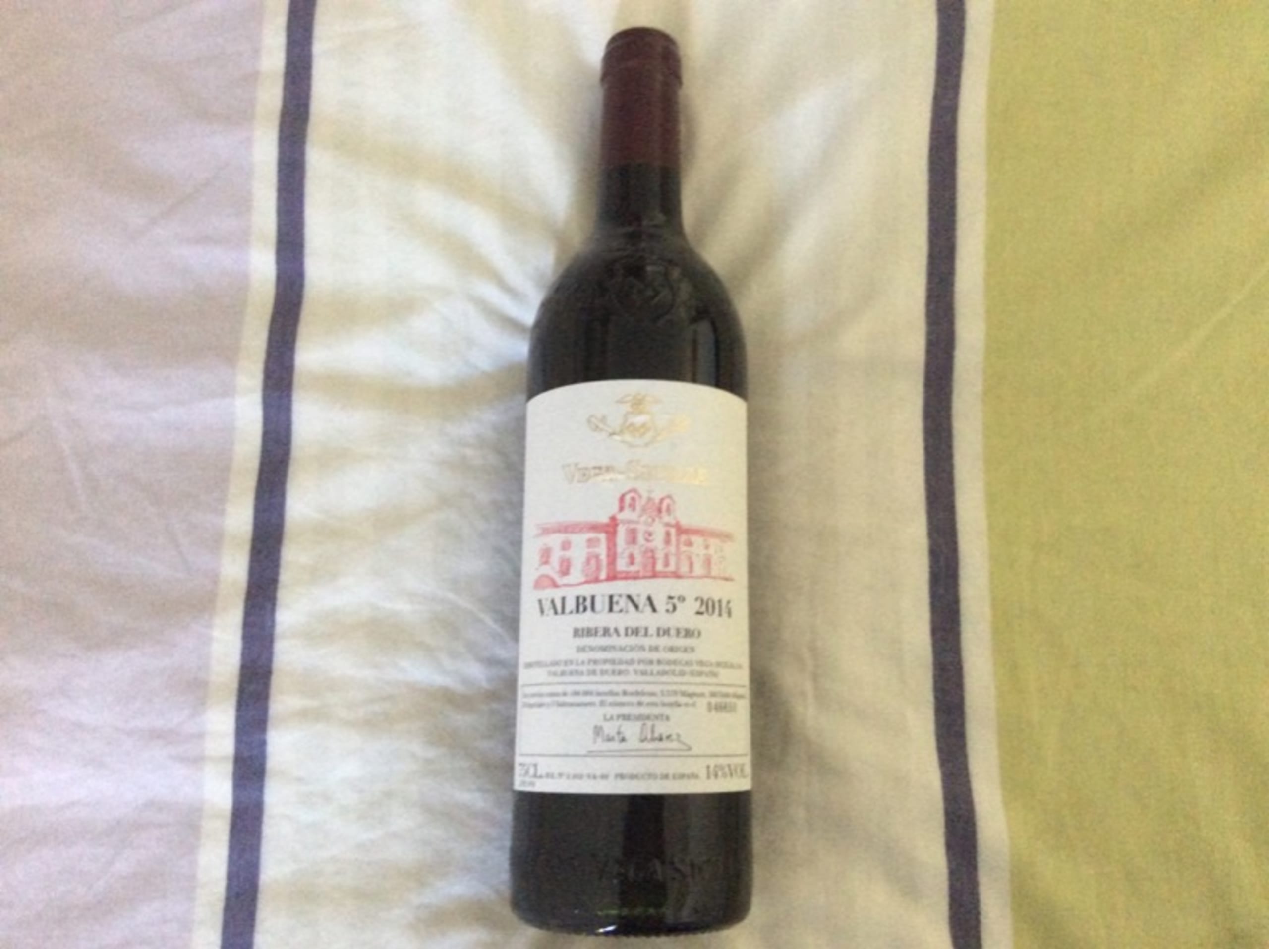 Valbuena 5, VEGA SICILIA, Ribera del Duero, 2014