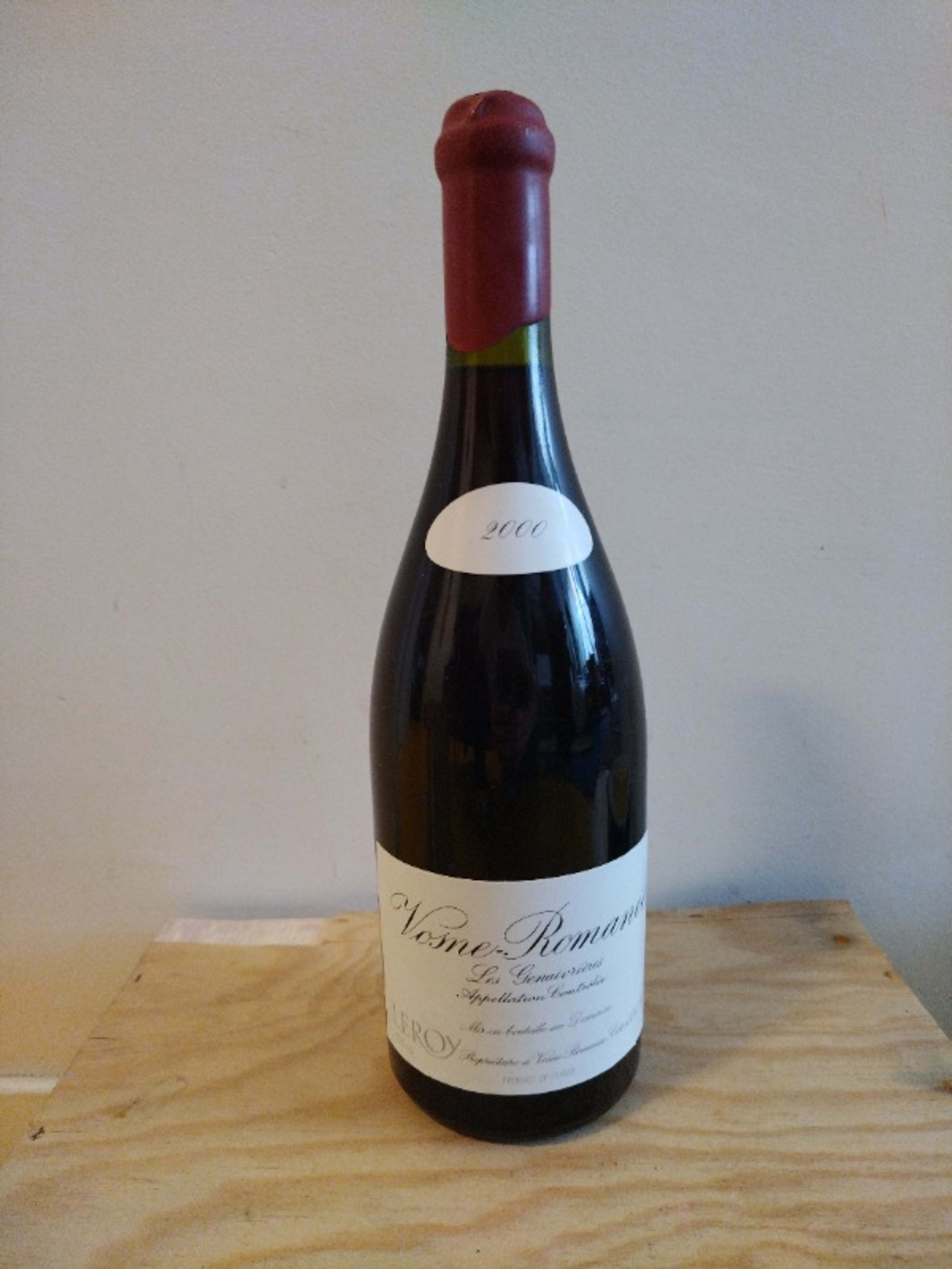 Vosne-Romanée, Les Genaivrières, Leroy, 2000
