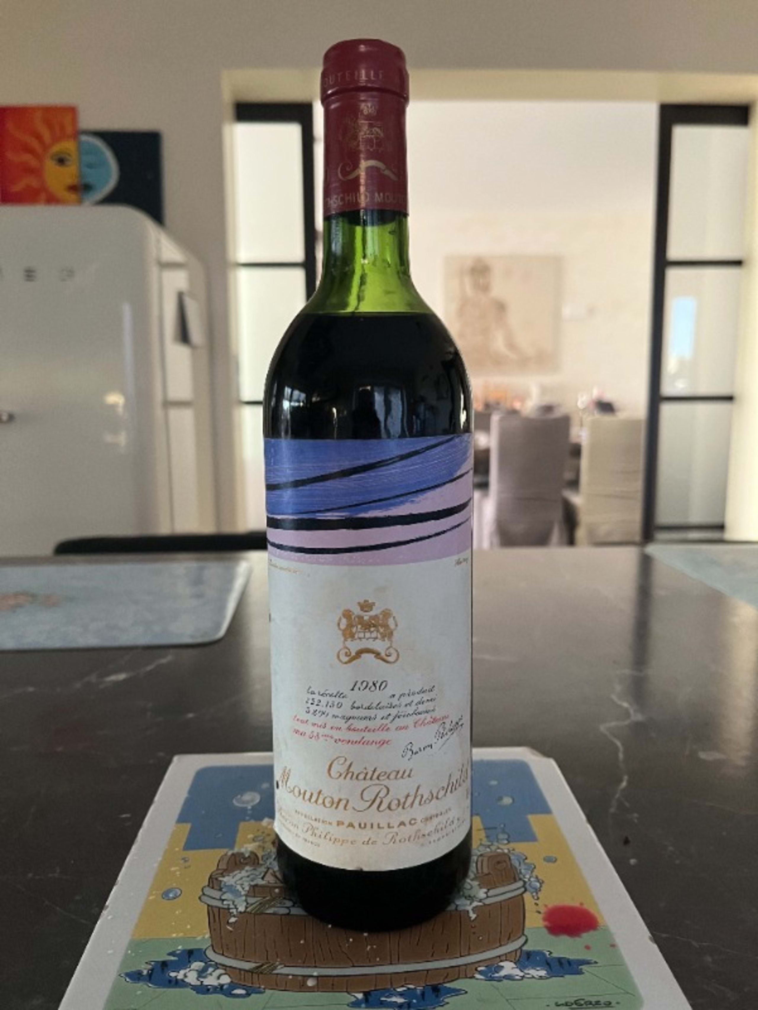 Château Mouton Rothschild, Pauillac, 1980