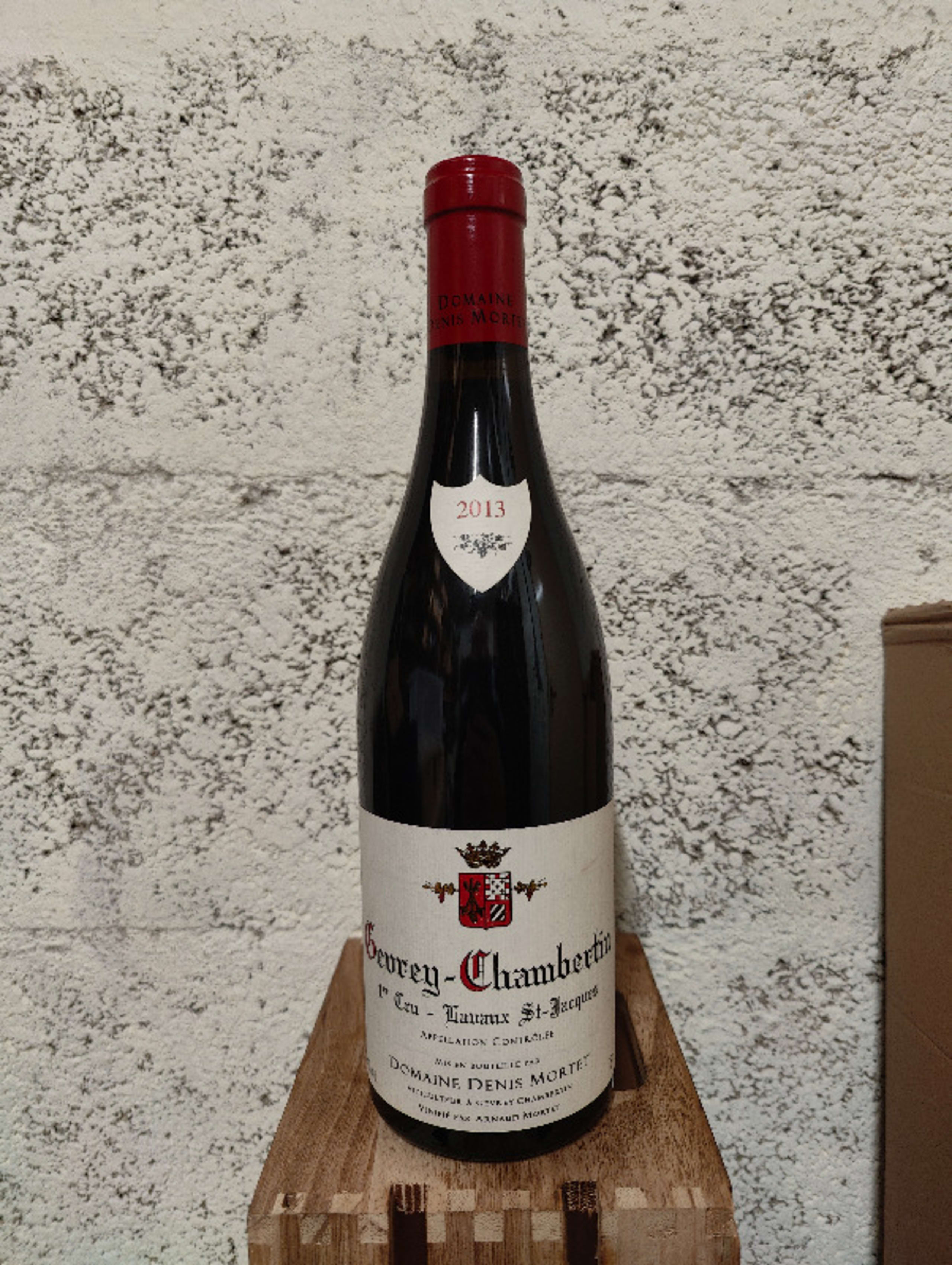 Gevrey-Chambertin, 1er Cru - Lavaux Saint-Jacques, domaine Denis Mortet, 2013