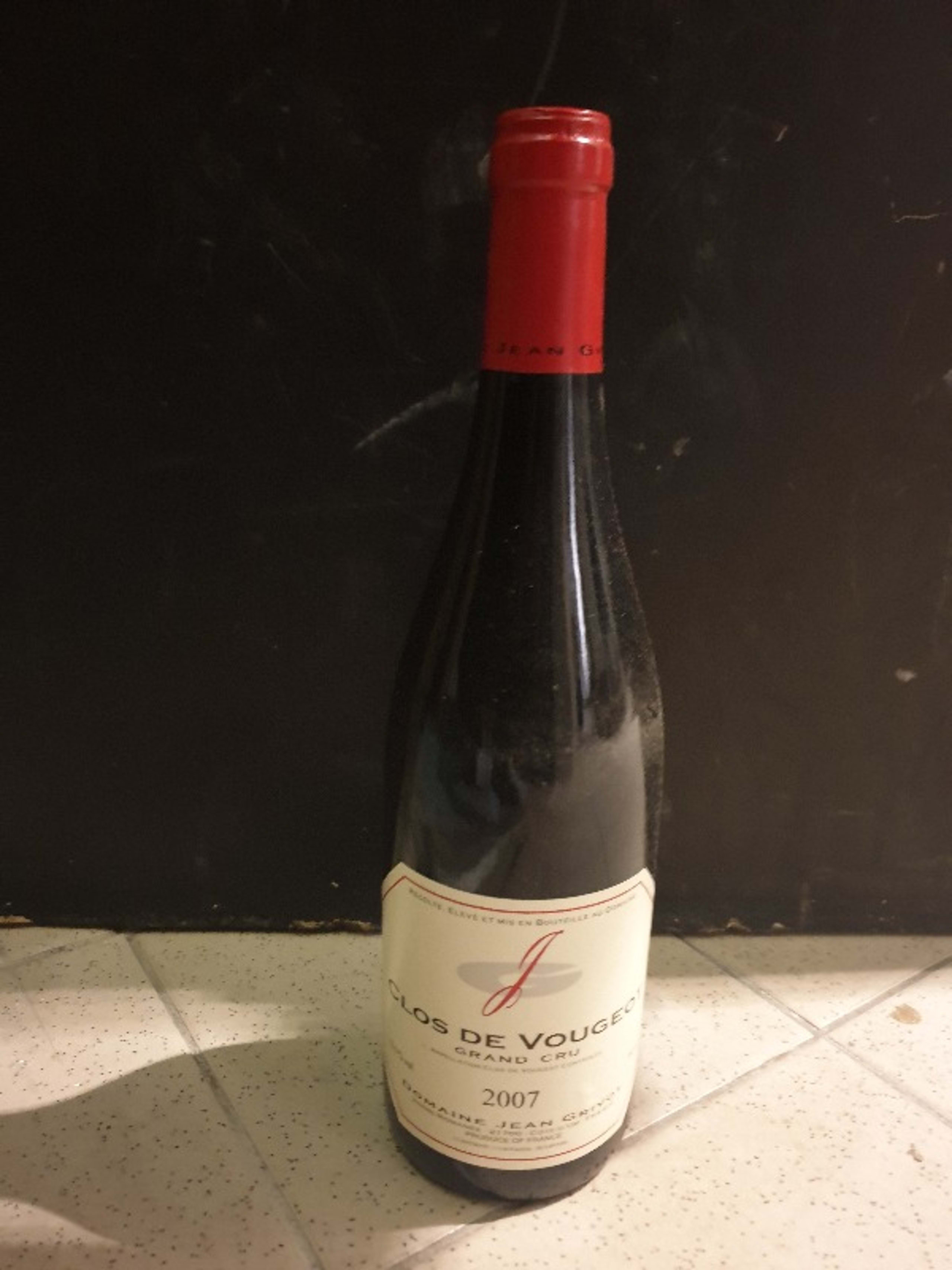 Clos de Vougeot, Jean Grivot, 2007