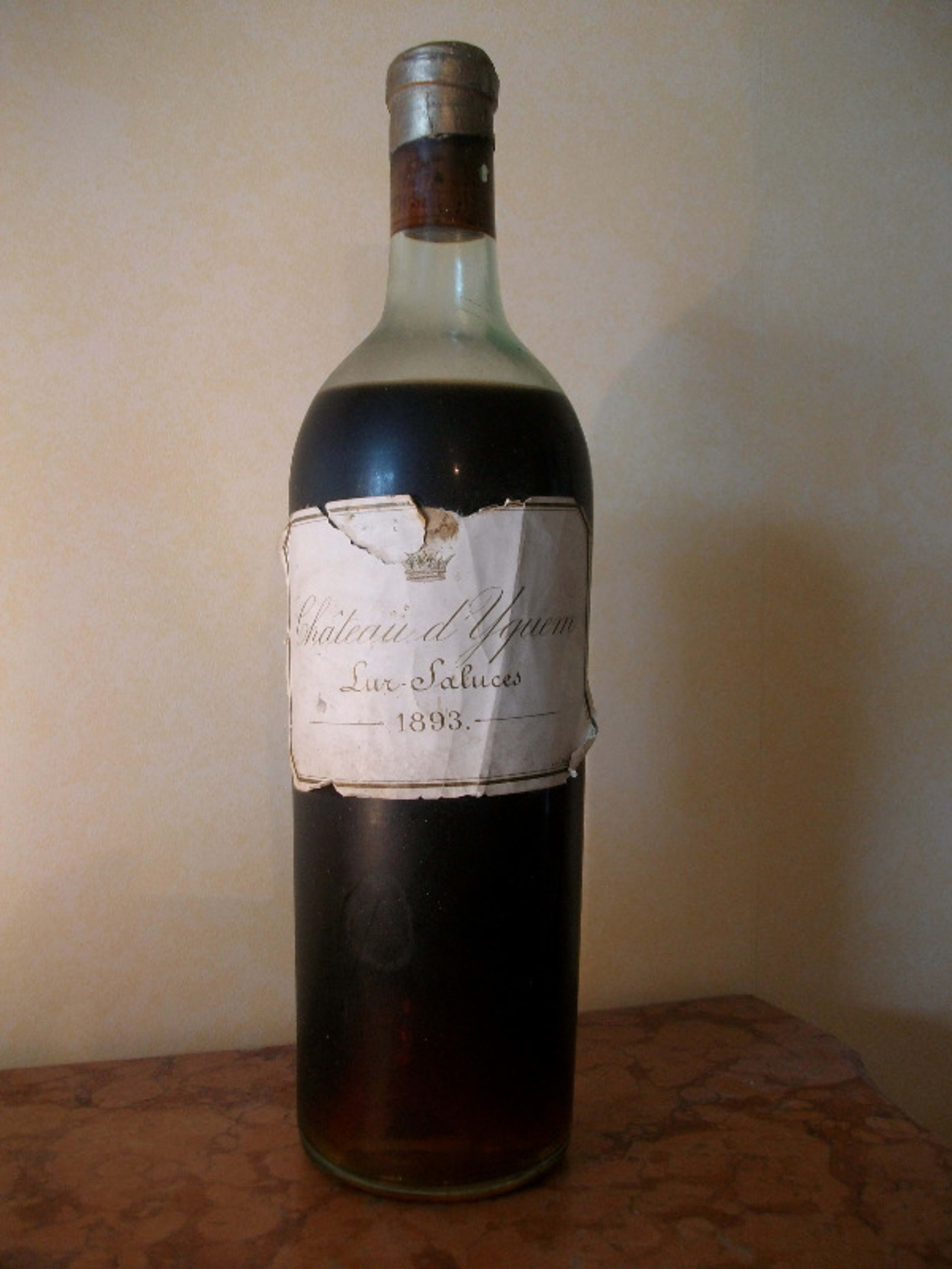 Lur Saluces, Château Yquem, Sauternes, 1893