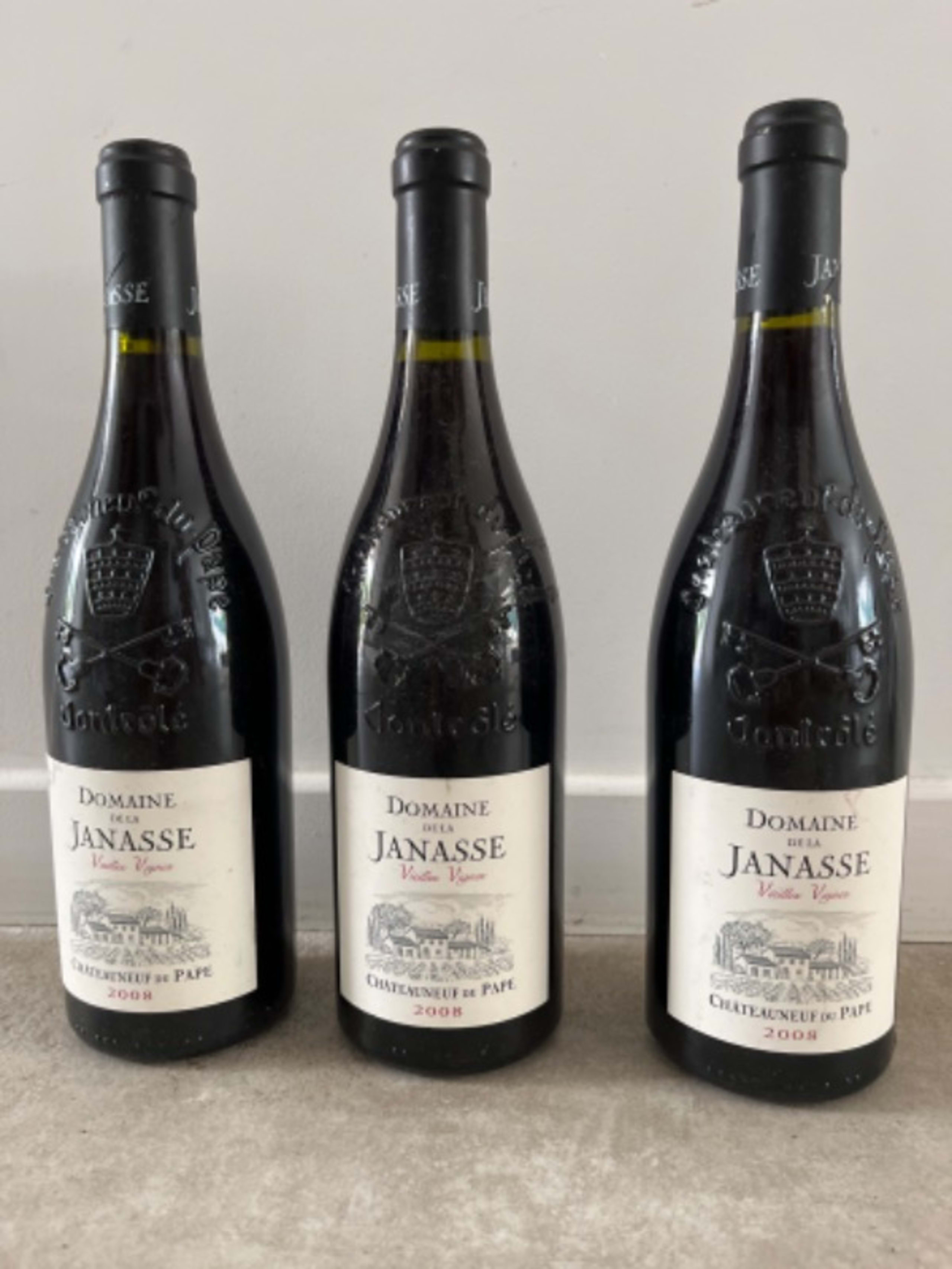3 x Châteauneuf-du-Pape, Vieilles vignes, Domaine de la Janasse, 2008