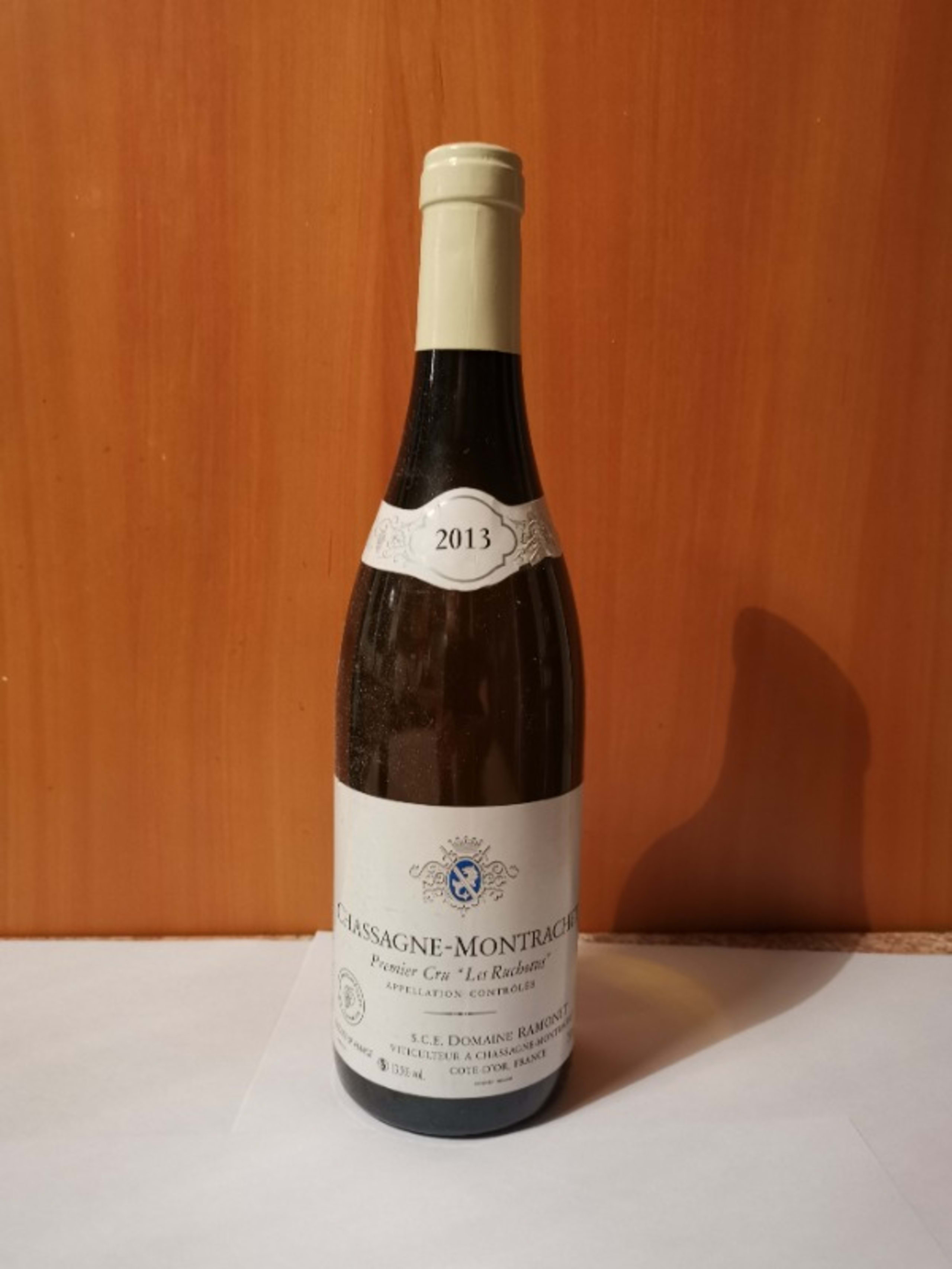 Chassagne-Montrachet, 1er cru les ruchottes, Domaine ramonet, 2013