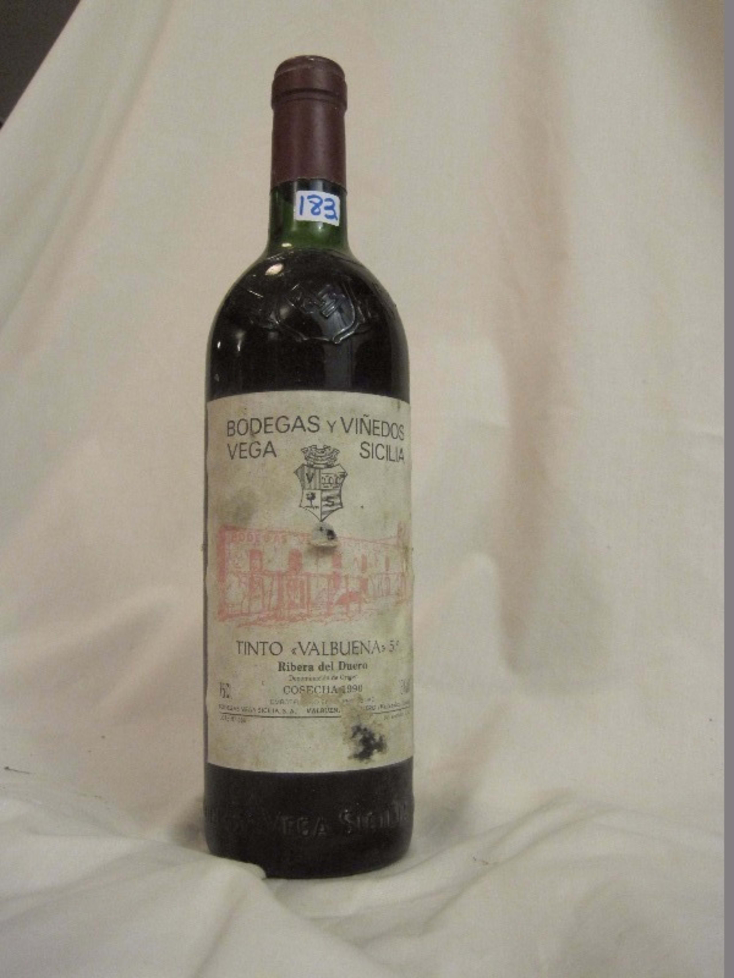Tinto Valbuena 5°, Vega Sicilia, 1990
