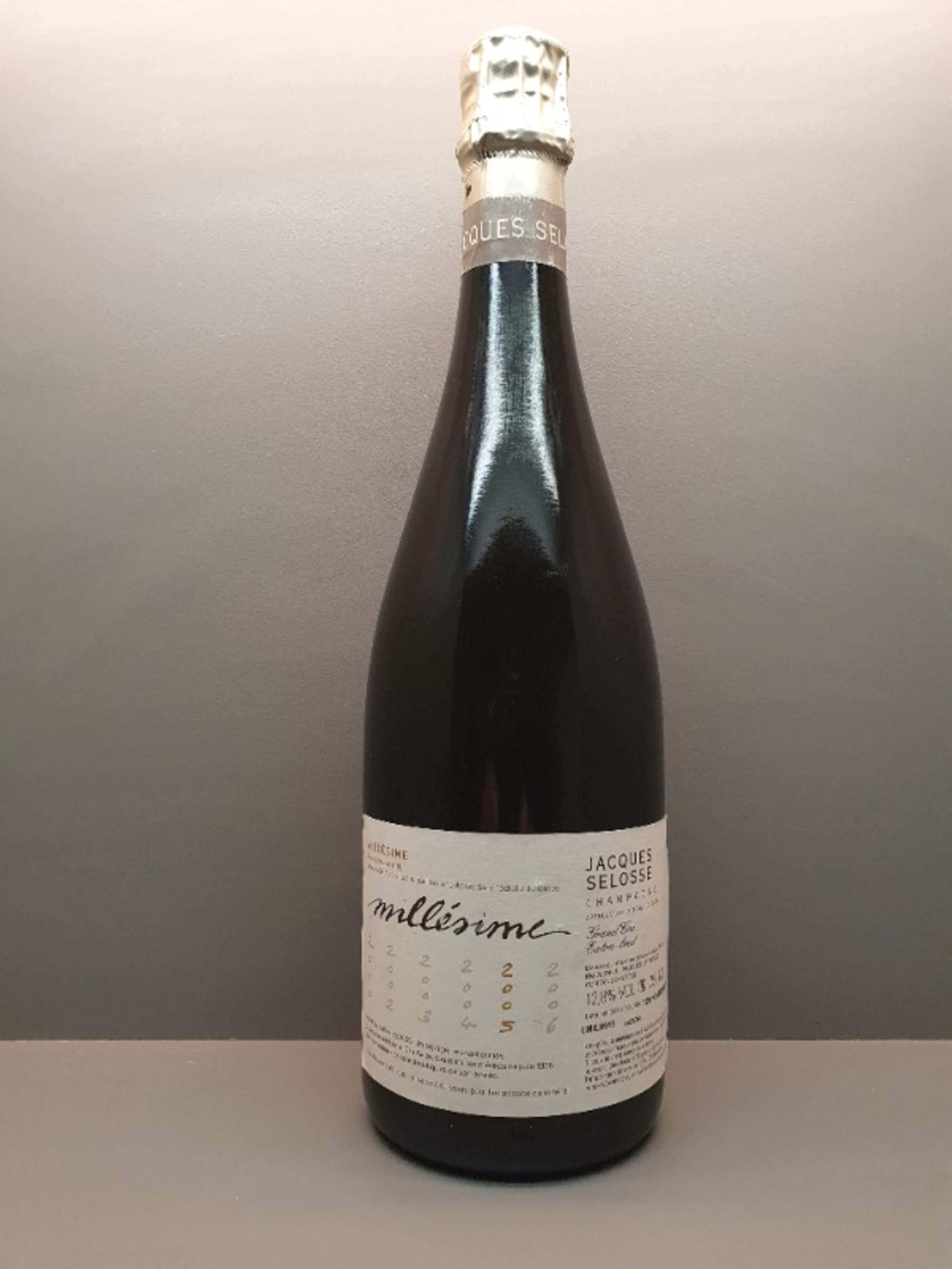 Grand Cru Extra Brut millésime, Jacques Selosse, Champagne, 2005