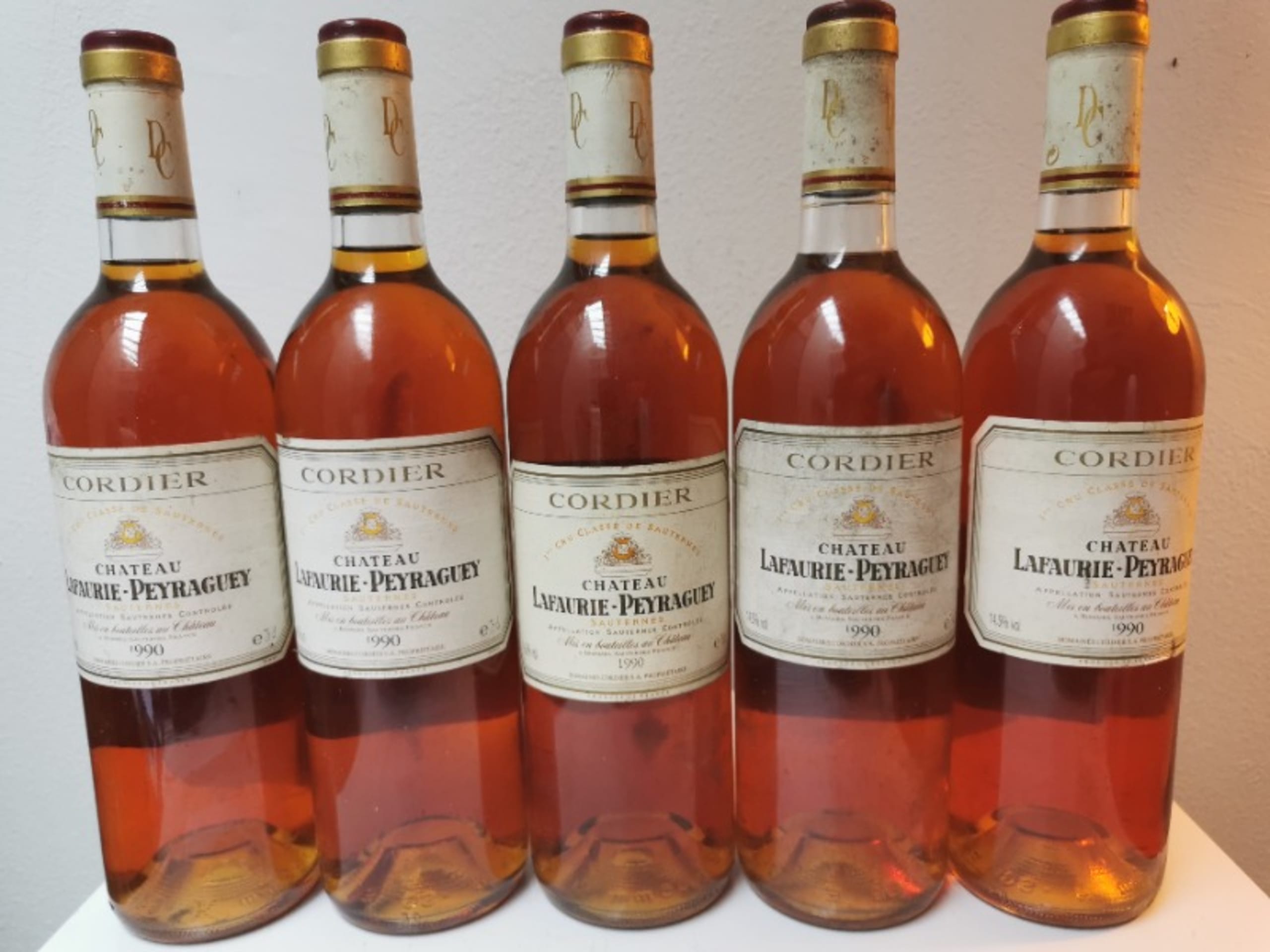 5 x Château Lafaurie Peyraguey, Sauternes, 1990