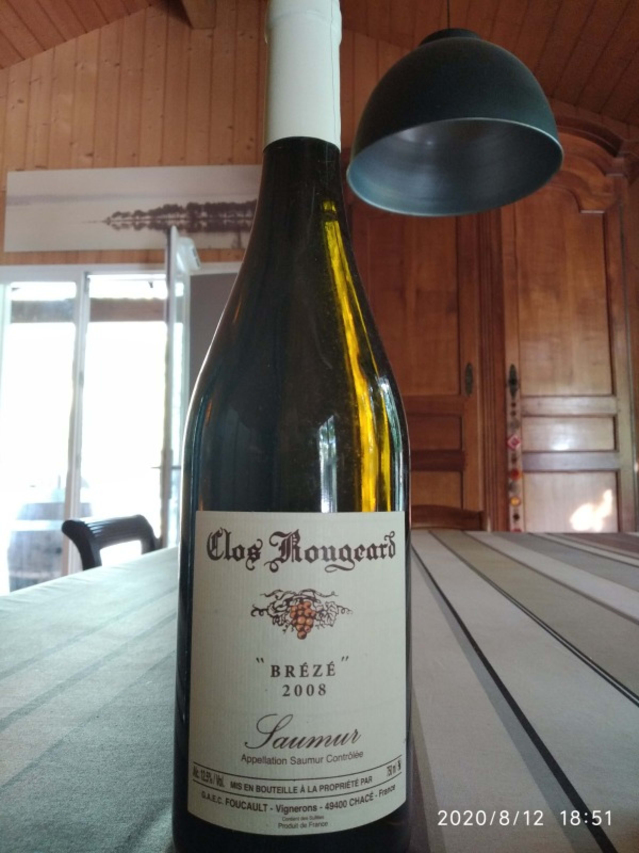 Brézé, Saumur Blanc, Clos Rougeard, 2008