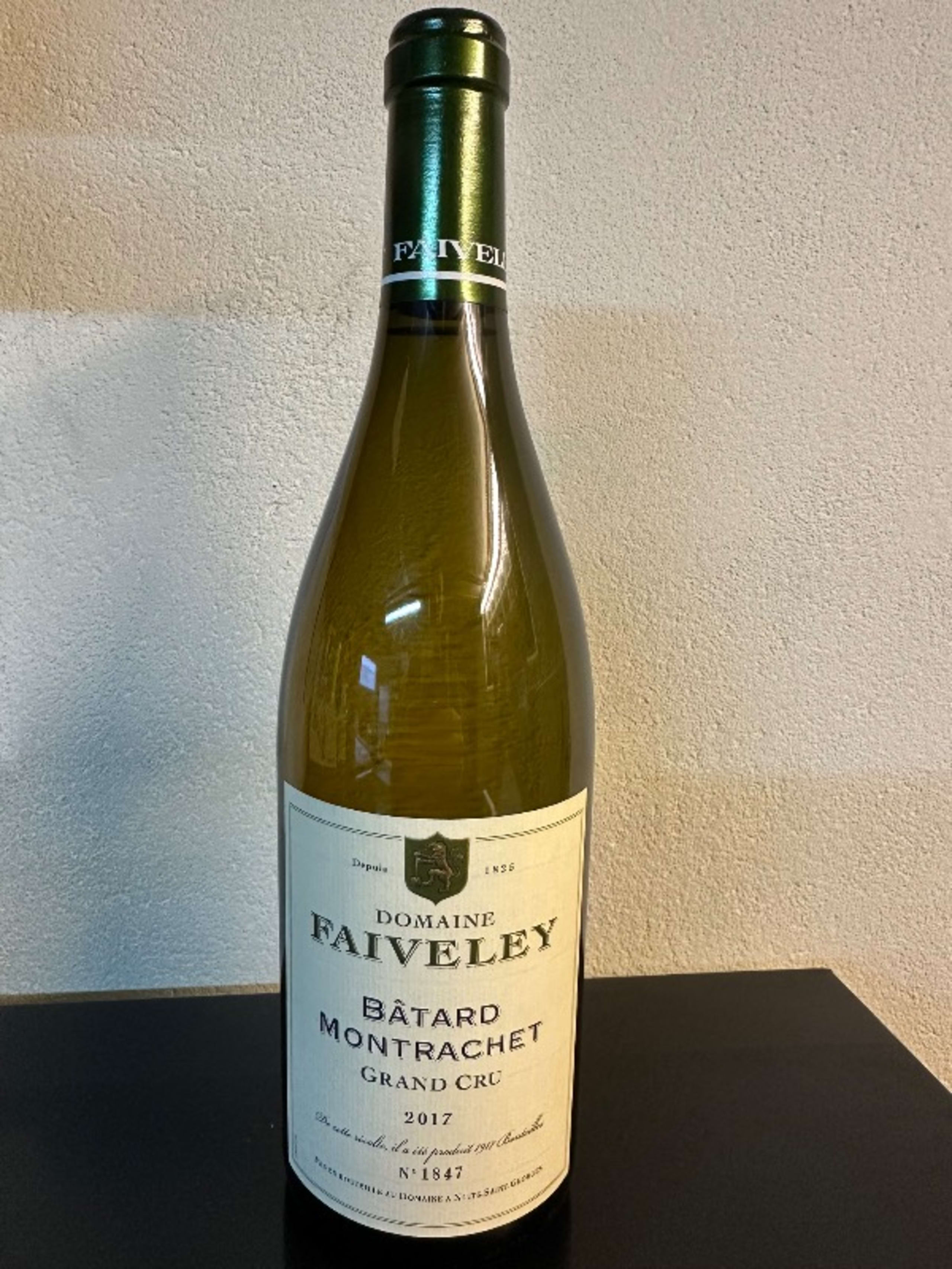Bâtard-Montrachet, Grand Cru, Faiveley, 2017