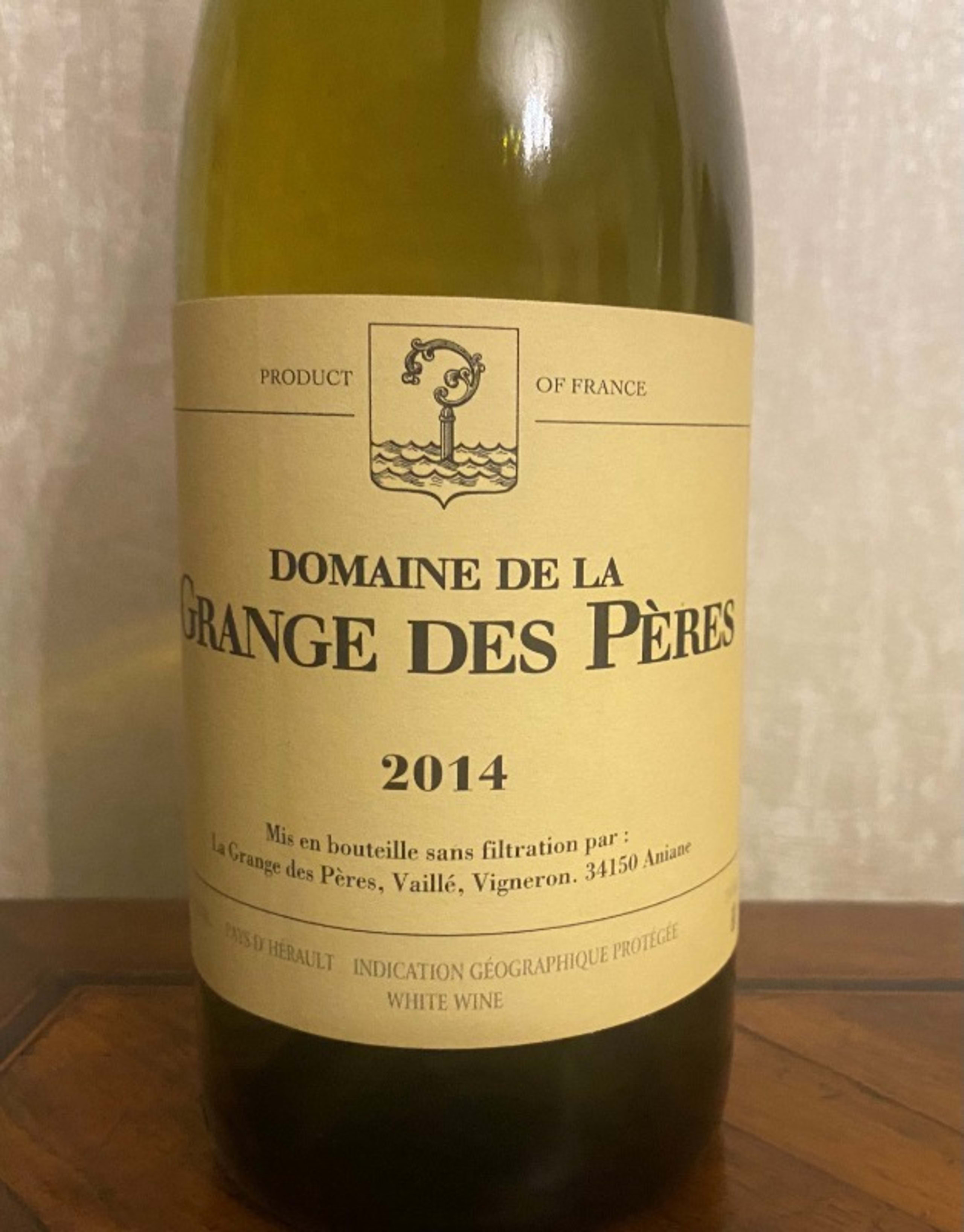 Grange des Peres Blanc/White, Vin de Pays de l'Hérault, 2014