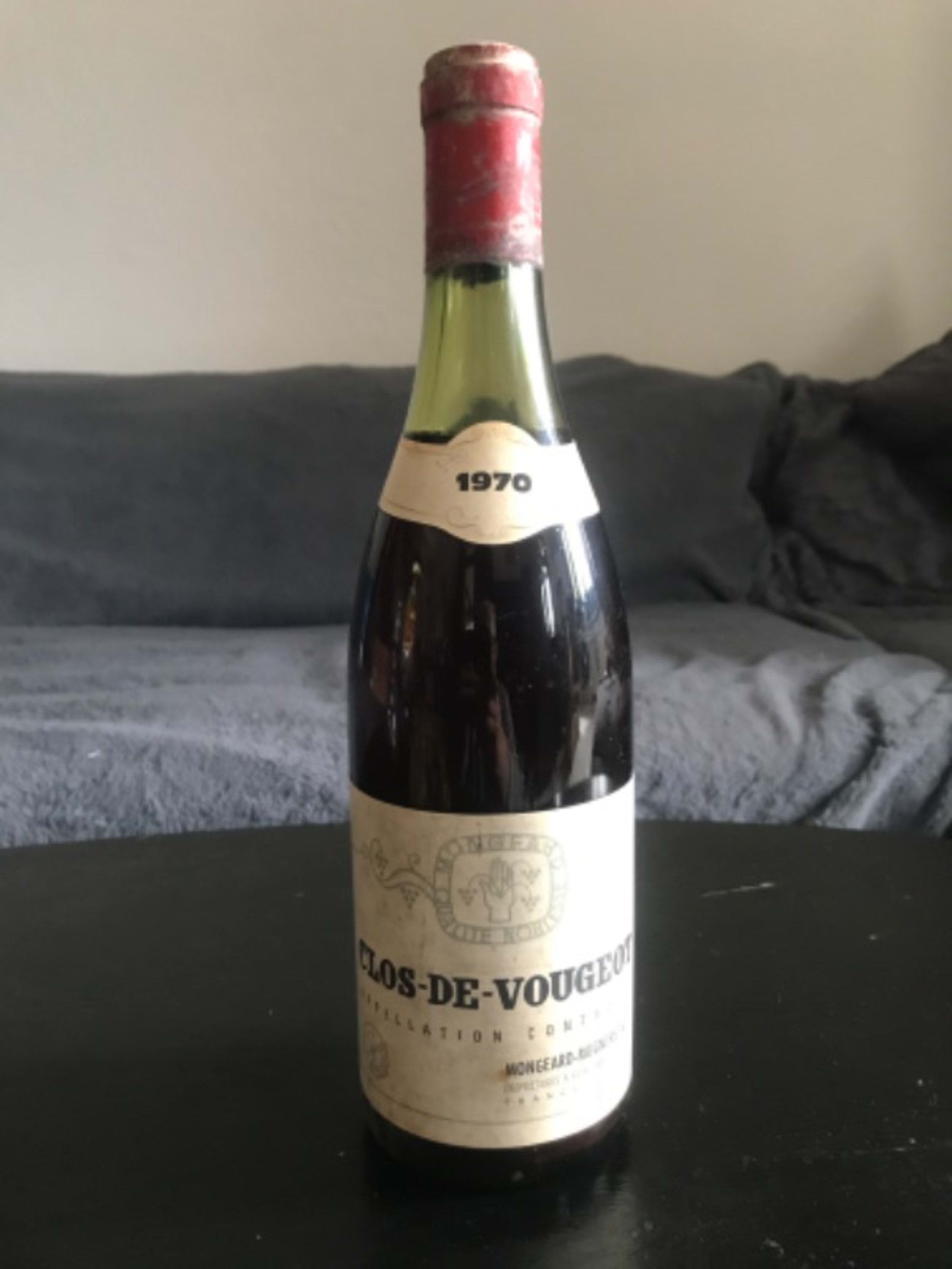 Clos de Vougeot, Mongeard-Mugneret & Fils, 1970