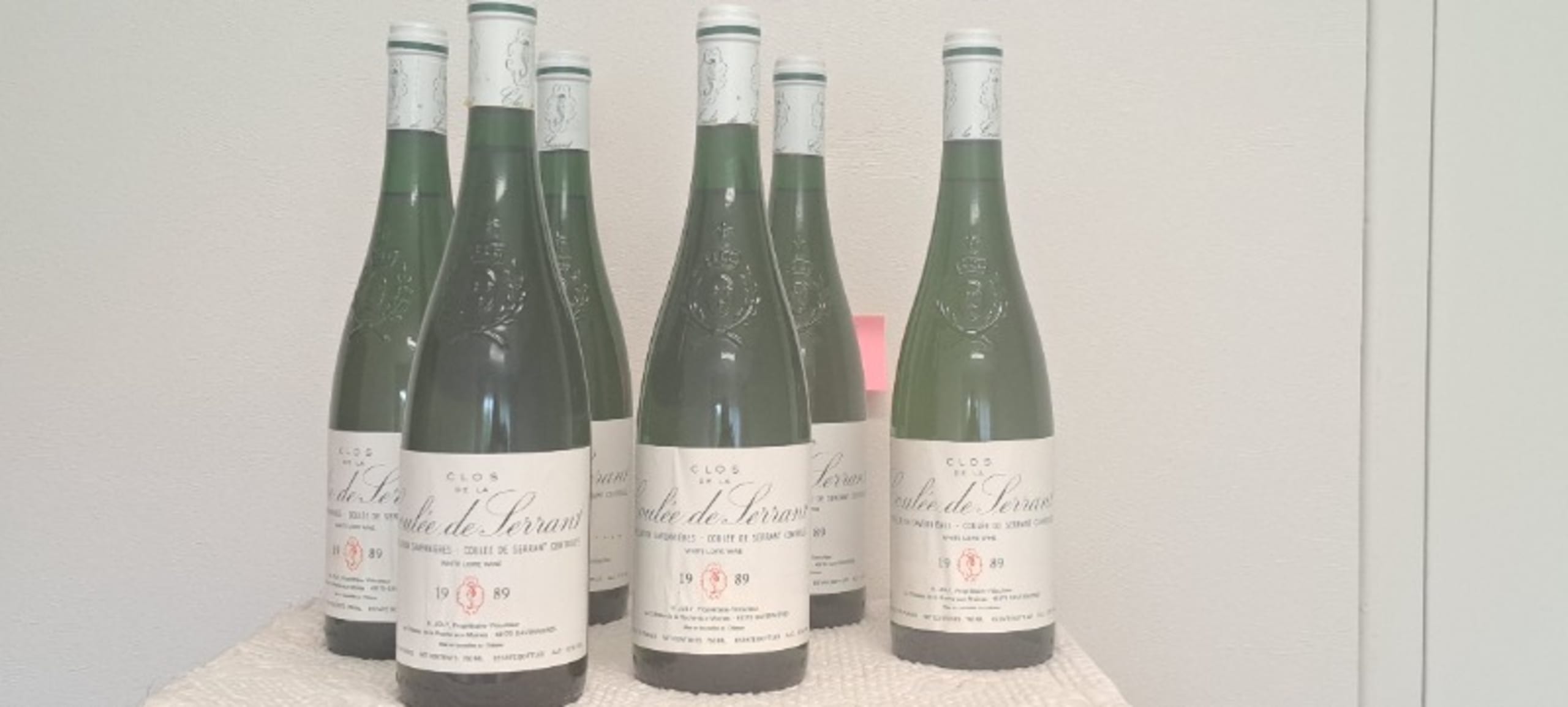 6 x Clos de la Coulée de Serrant, Savennières, Nicolas Joly, 1989