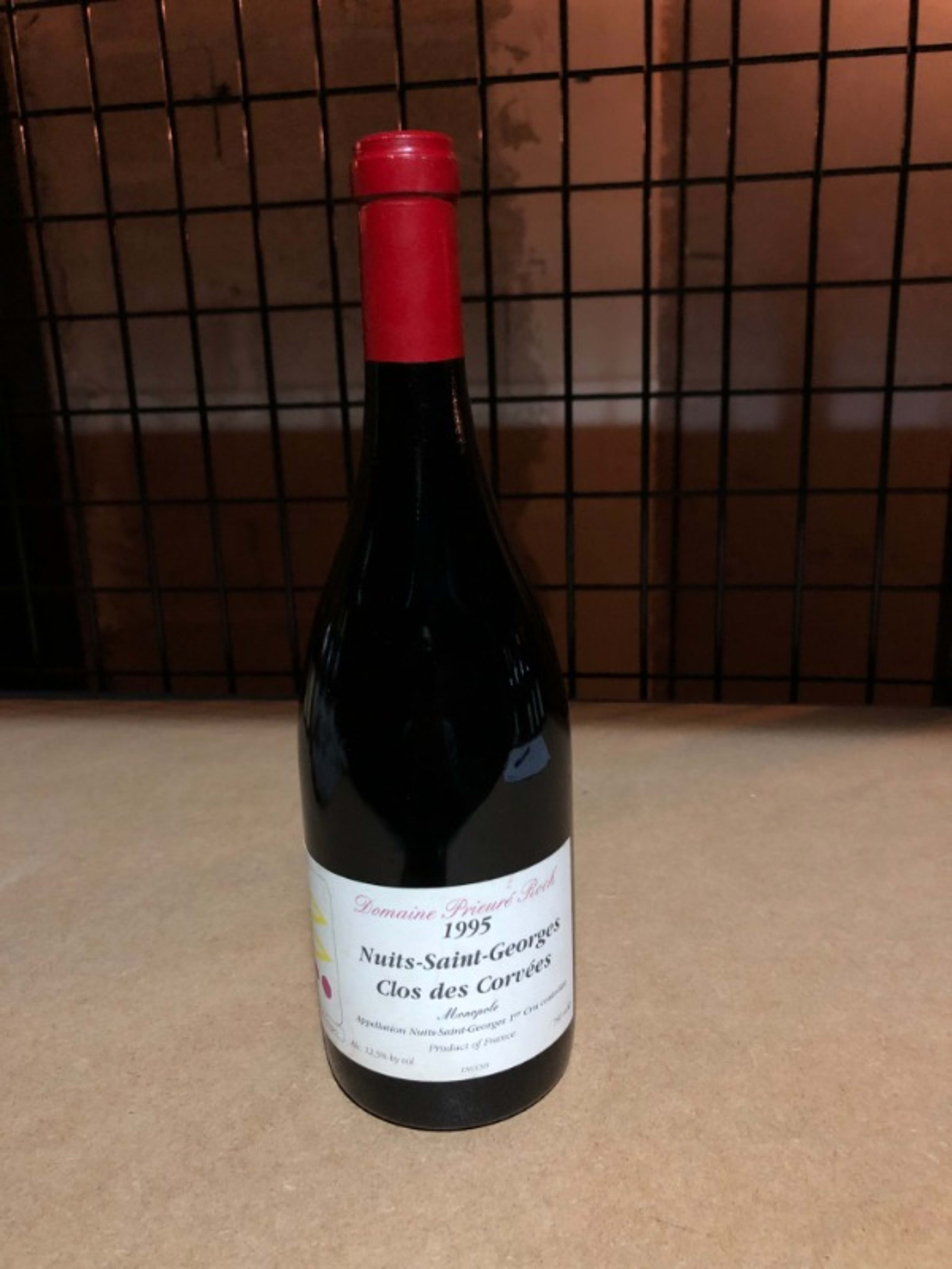 Nuits-Saint-Georges, 1-er cru Clos des Corvees, Prieuré Roch, 1995