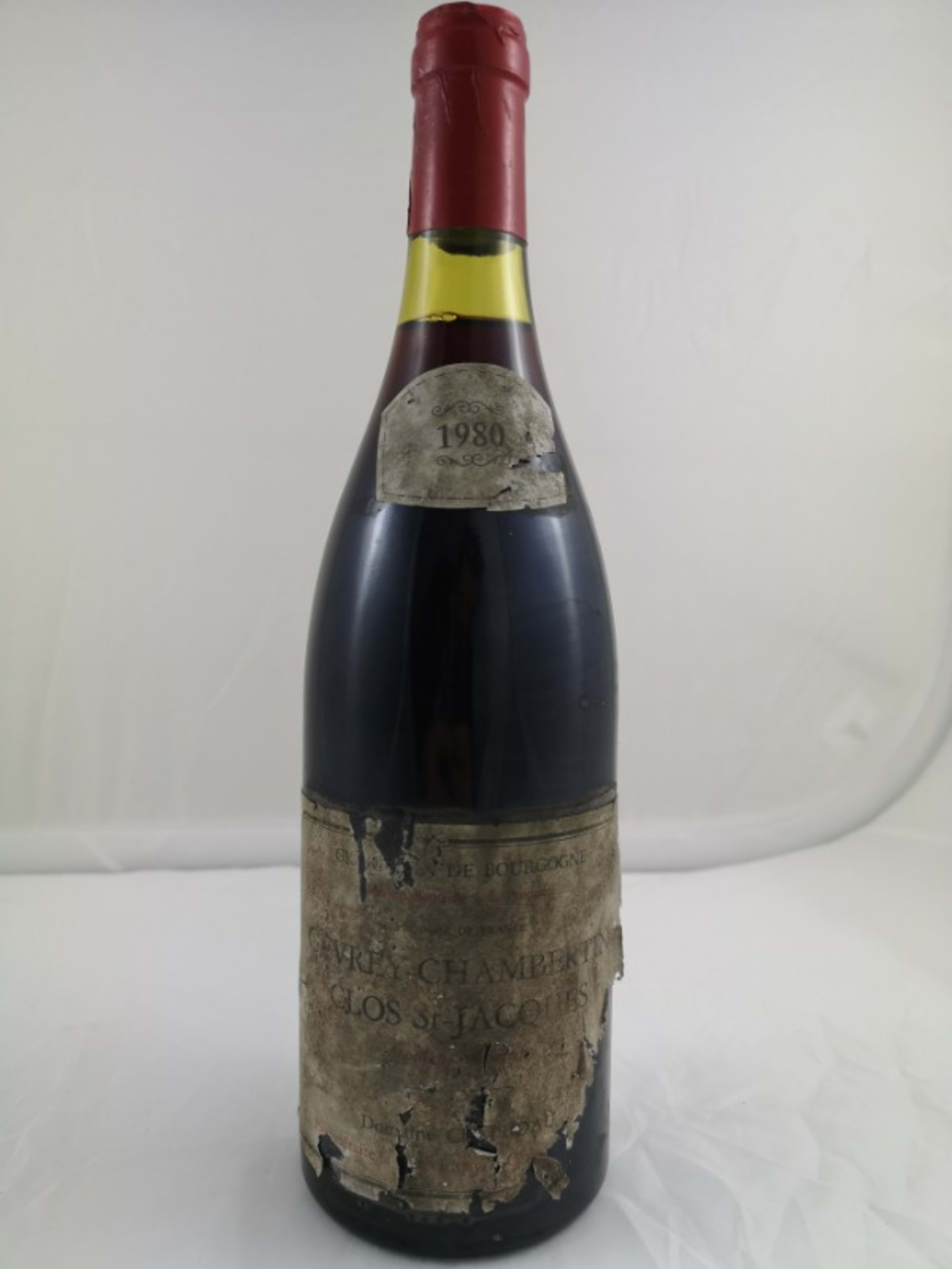 3 x Gevrey-Chambertin, Clos saint Jacques, Claire Daü, 1980
