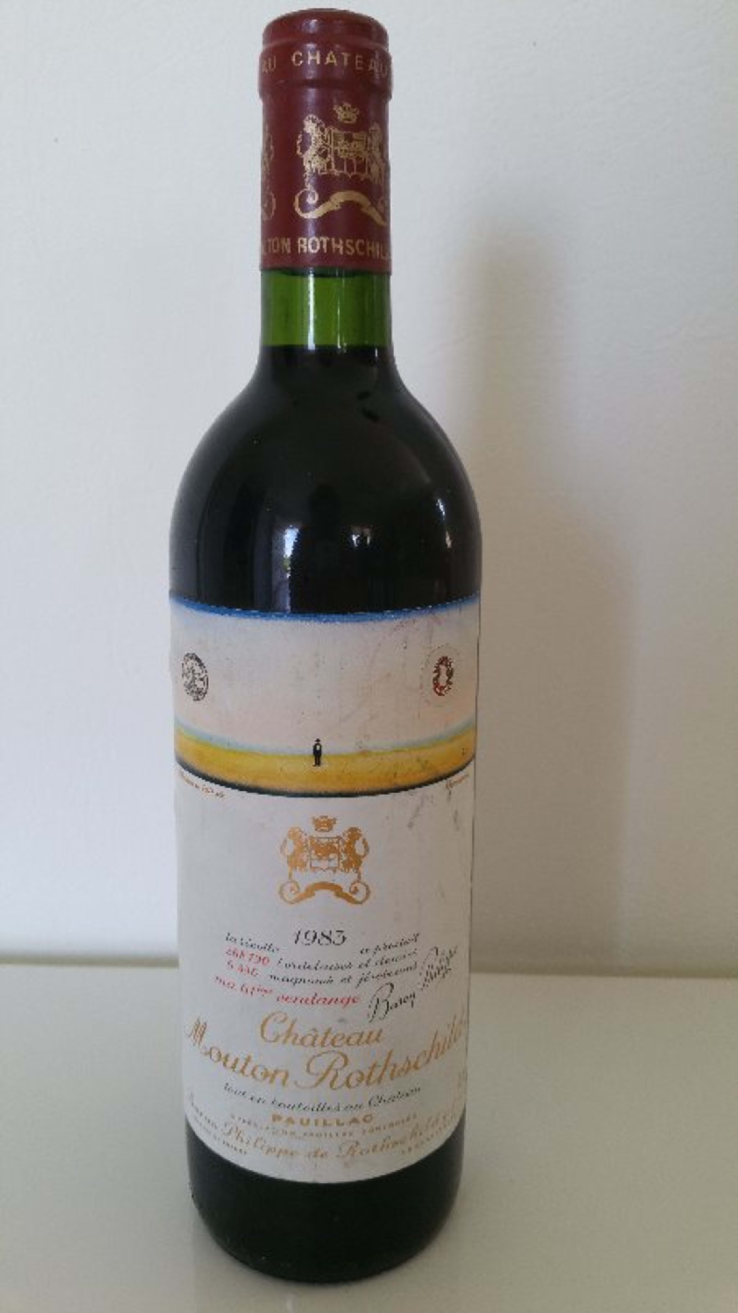 Château Mouton Rothschild, Pauillac, 1983