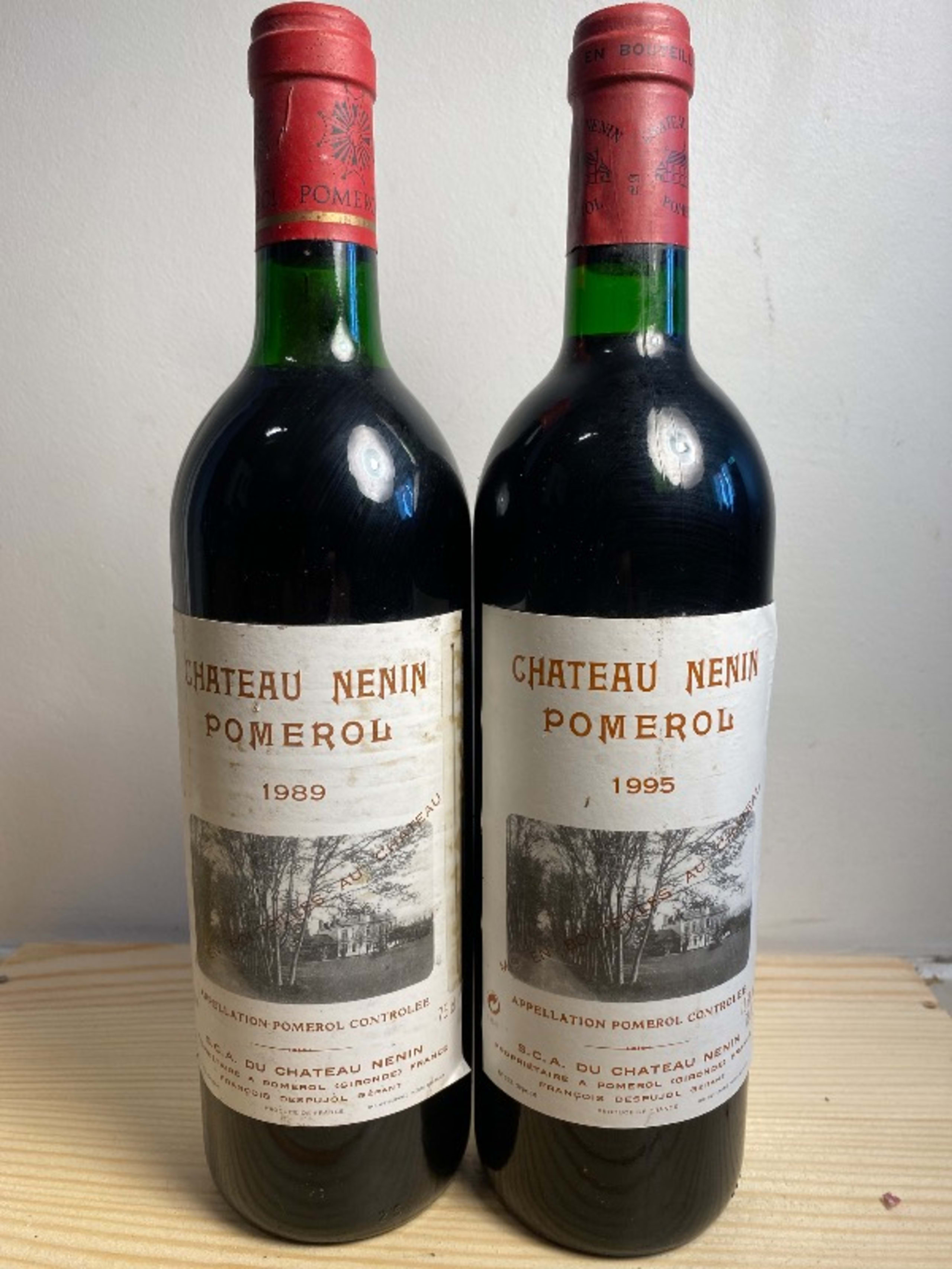 2 x Château Nenin, Pomerol, 1989/1995