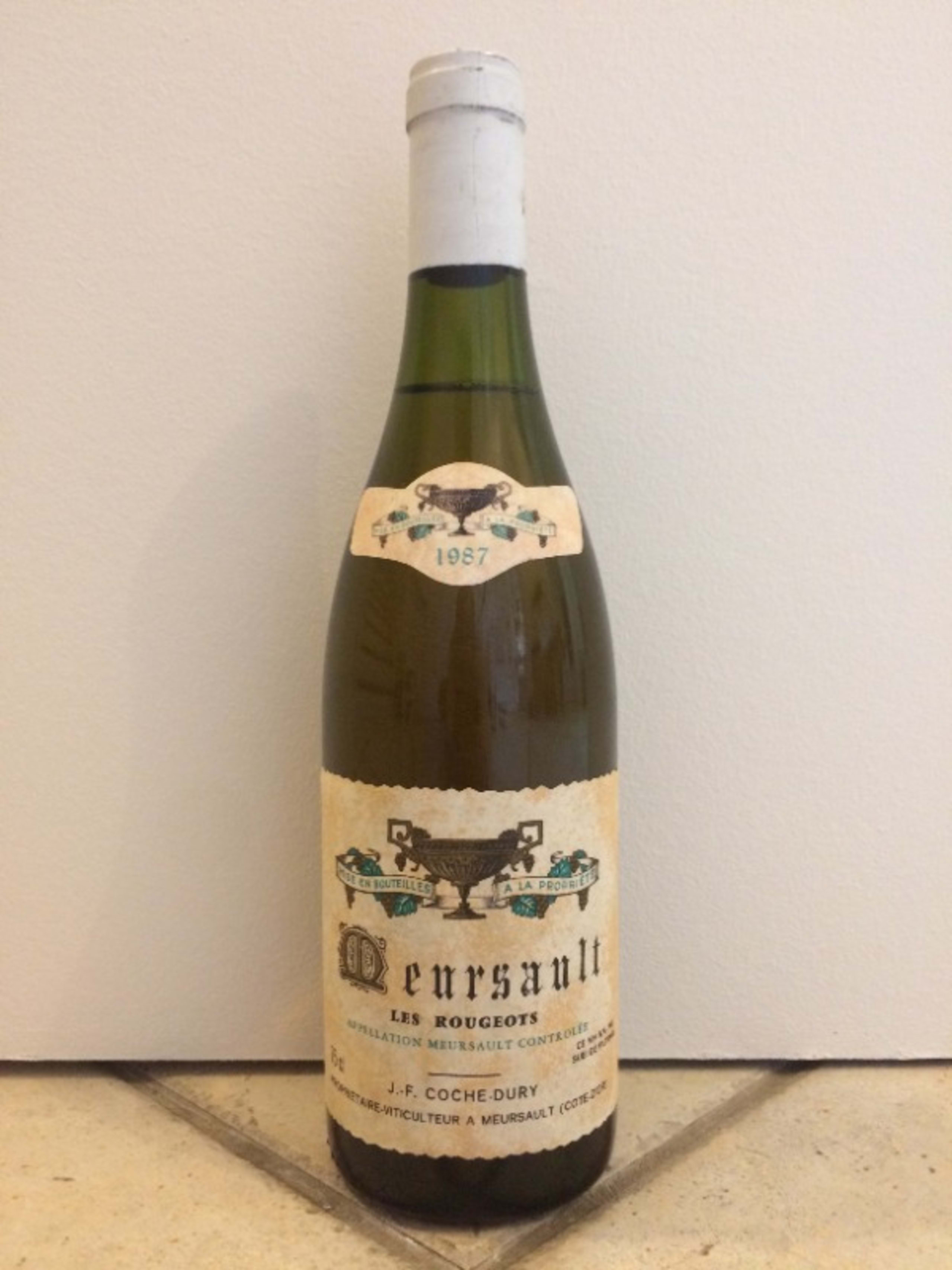 Meursault, Les Rougeots, Coche-Dury, 1987