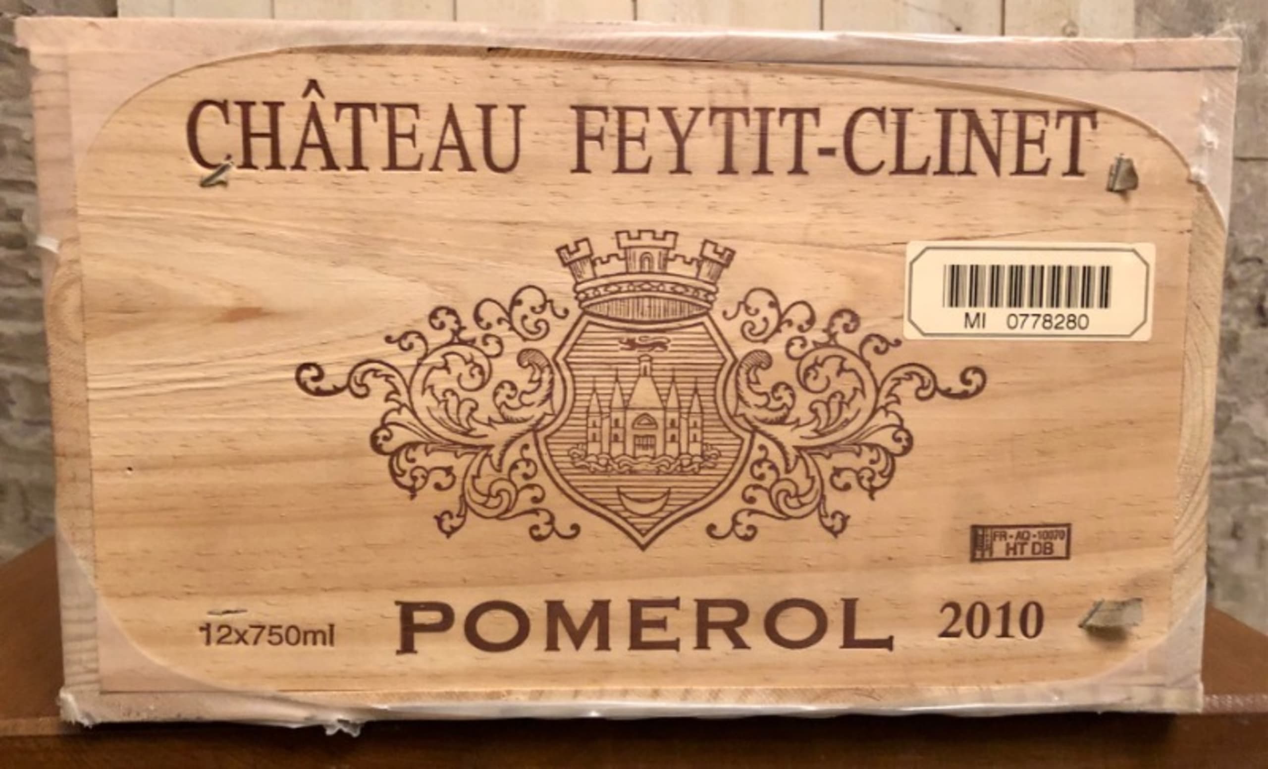 CBO/OWC12 x château Feytit Clinet, Pomerol, 2010