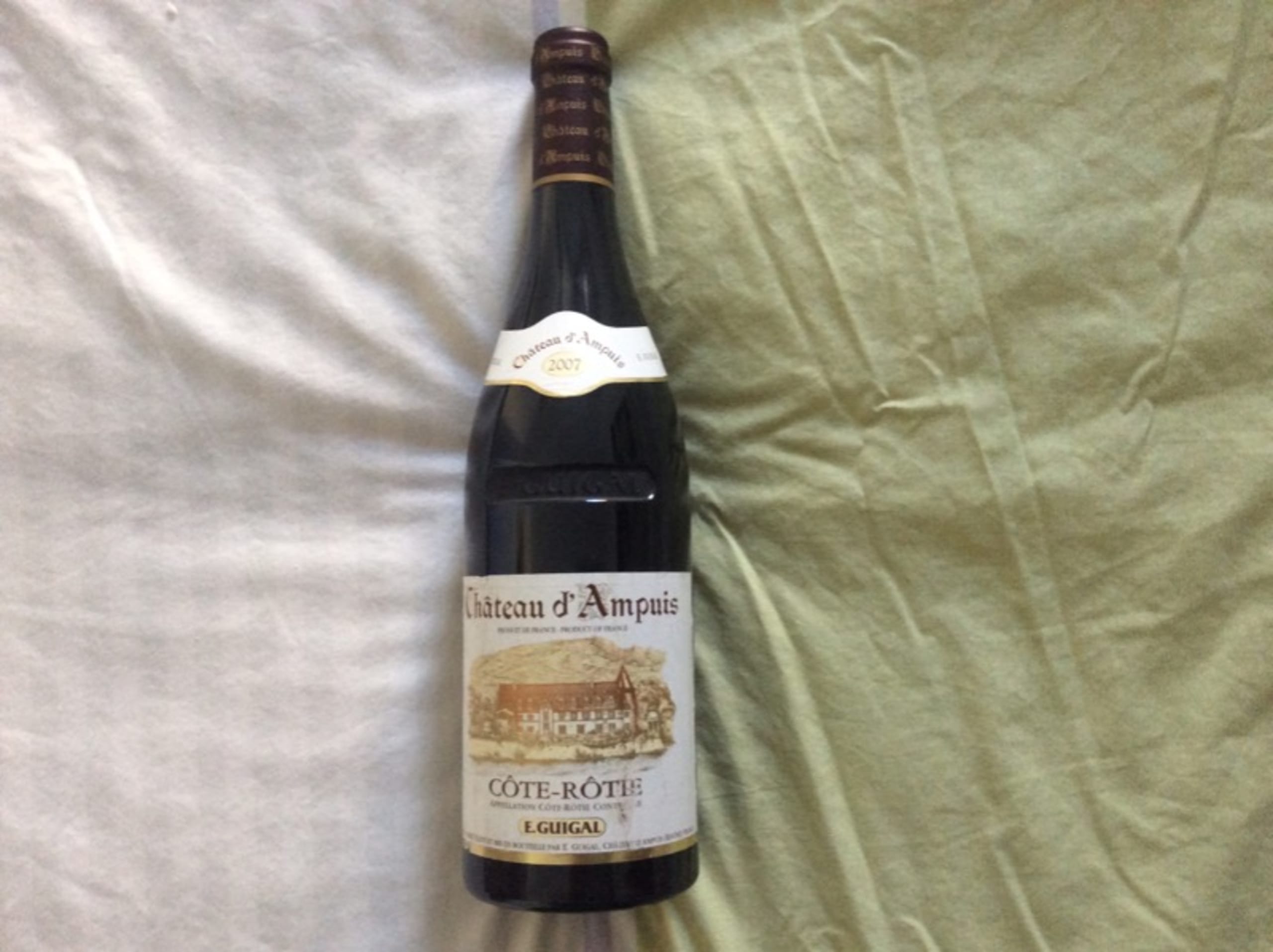 Côte-Rôtie, Château d Ampuis, E GUIGAL, 2007