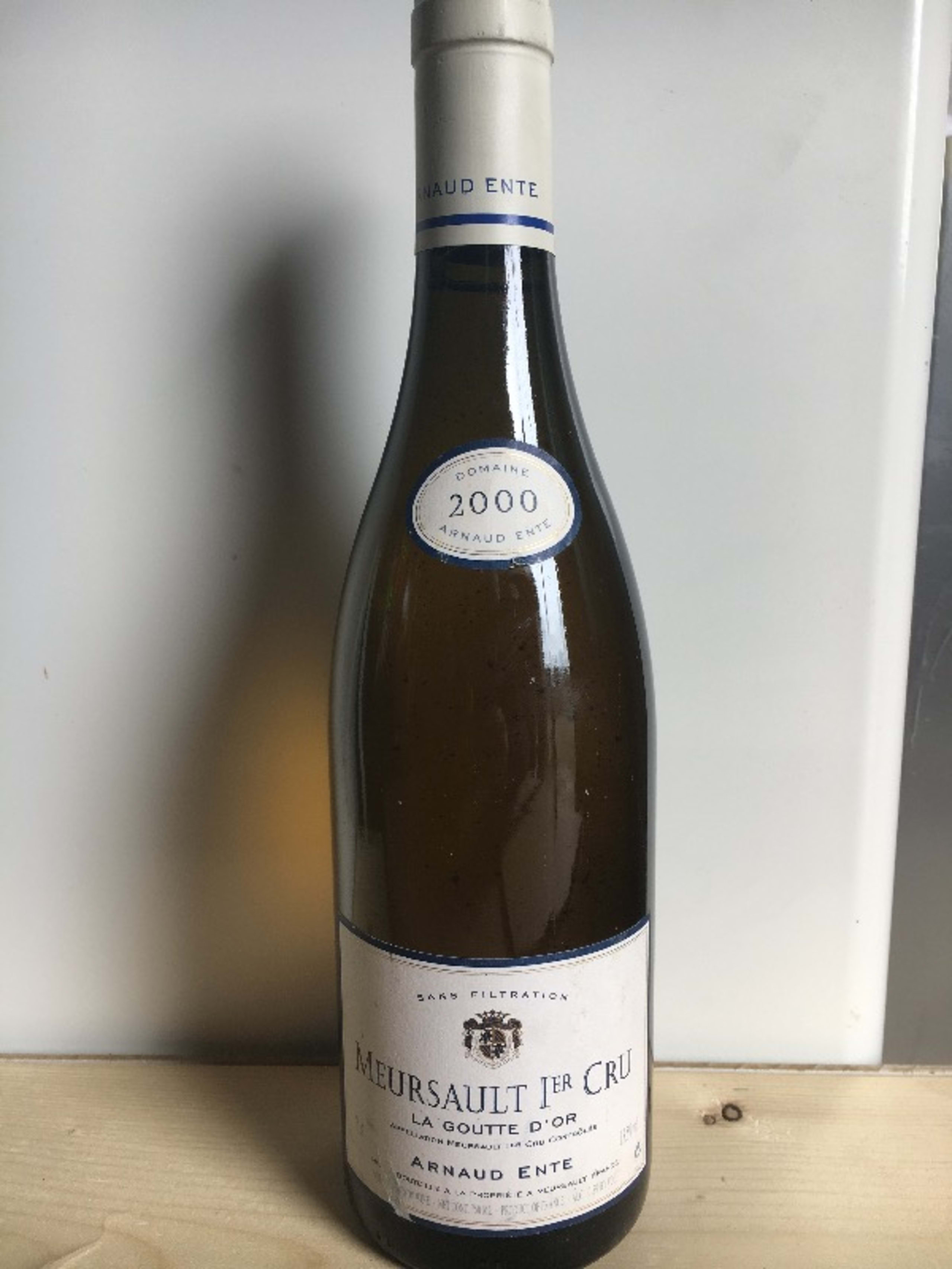 Meursault, 1er Cru La goutte d’or, Arnaud Ente, 2000