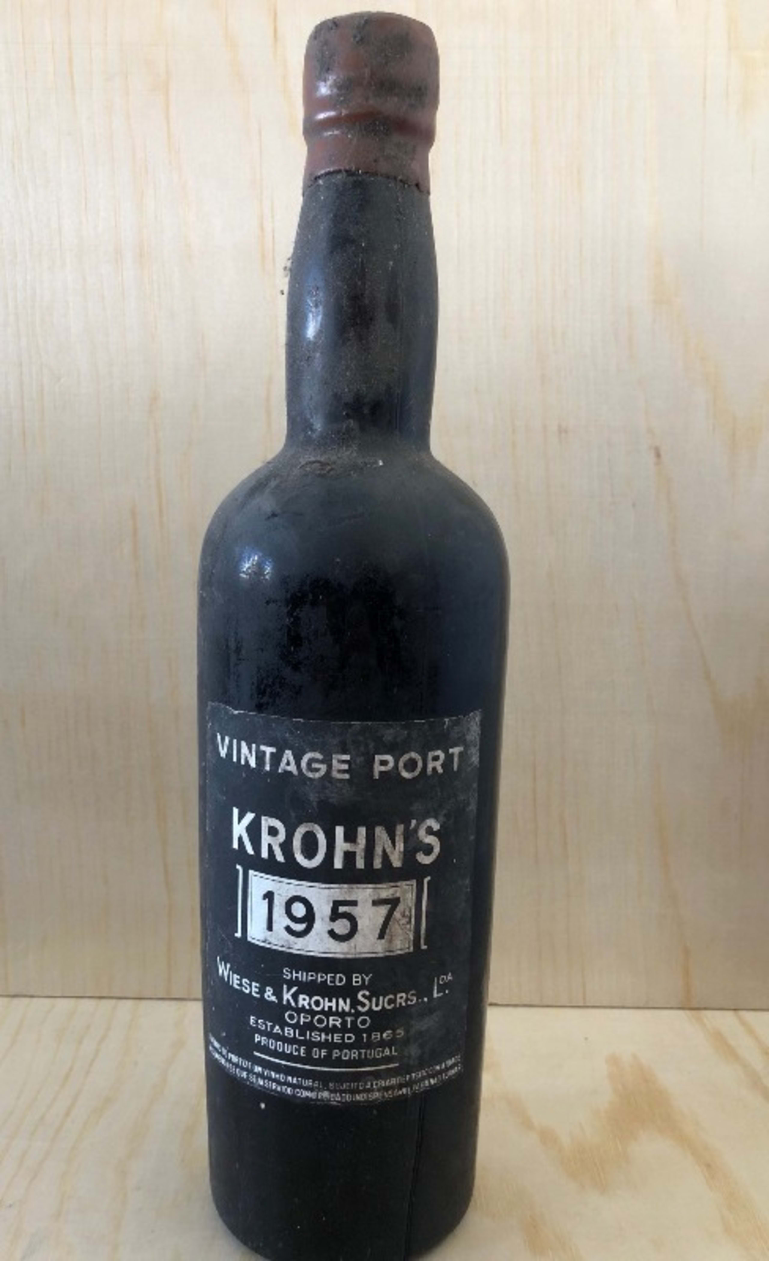 Vintage, Wiese & Krohn's, Porto, 1957