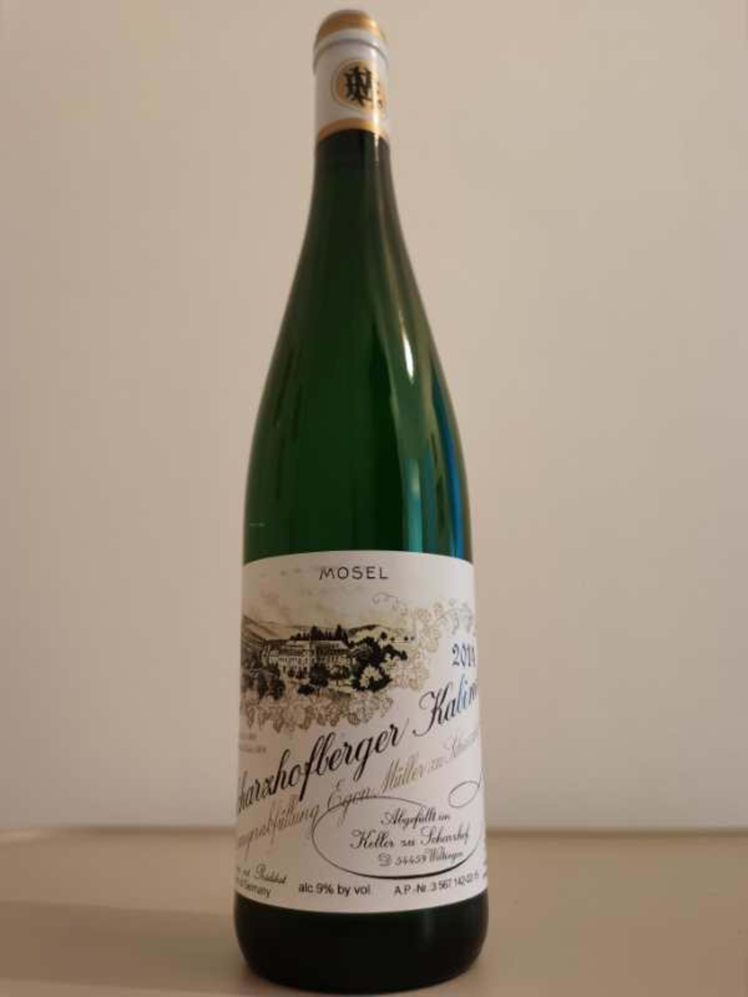 Riesling Kabinett, Egon Muller Scharzhofberger, Moselle, 2014