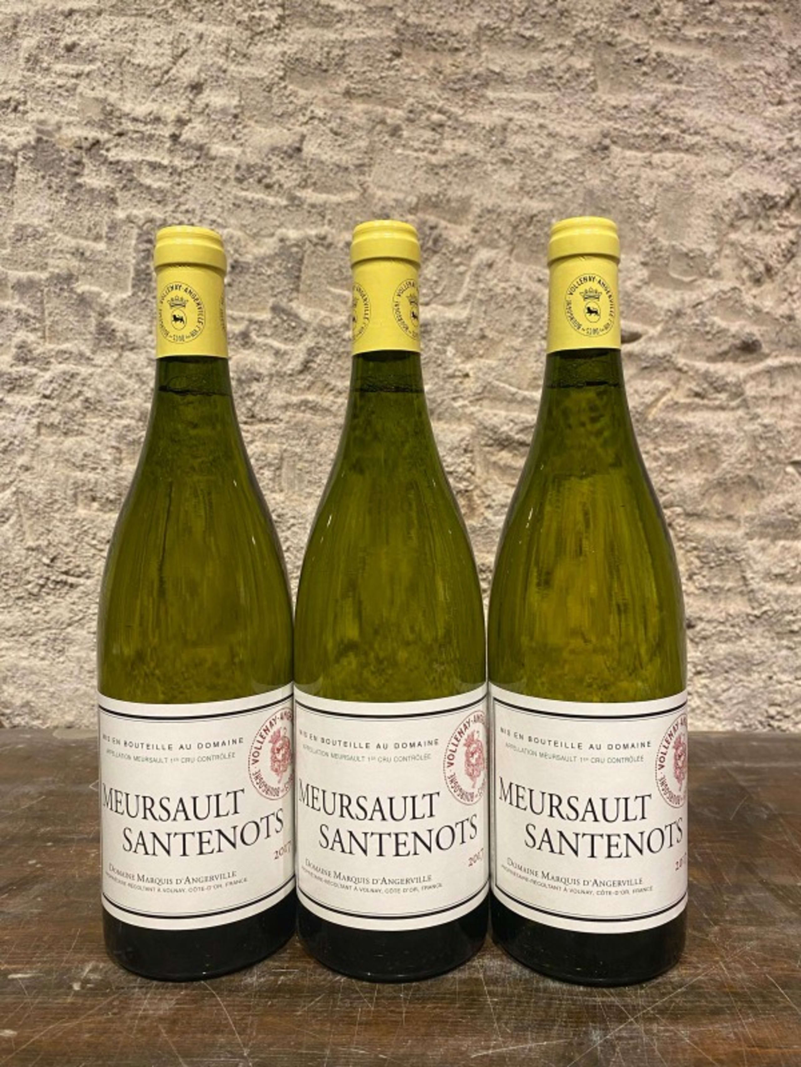 3 x Meursault, 1er cru - Santenots, Domaine Marquis d'Angerville, 2017