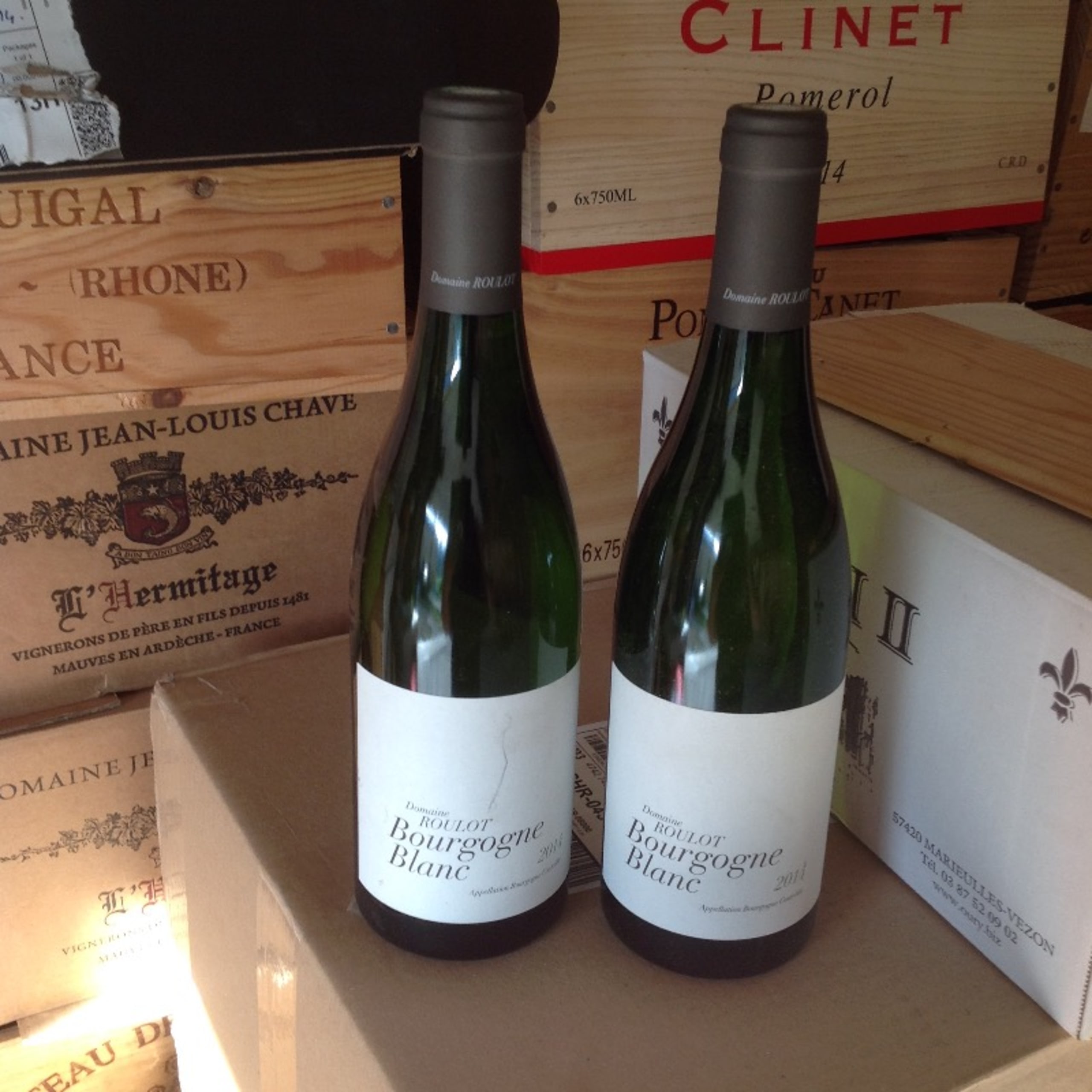 2 x Bourgogne, Chardonnay, Roulot, 2014