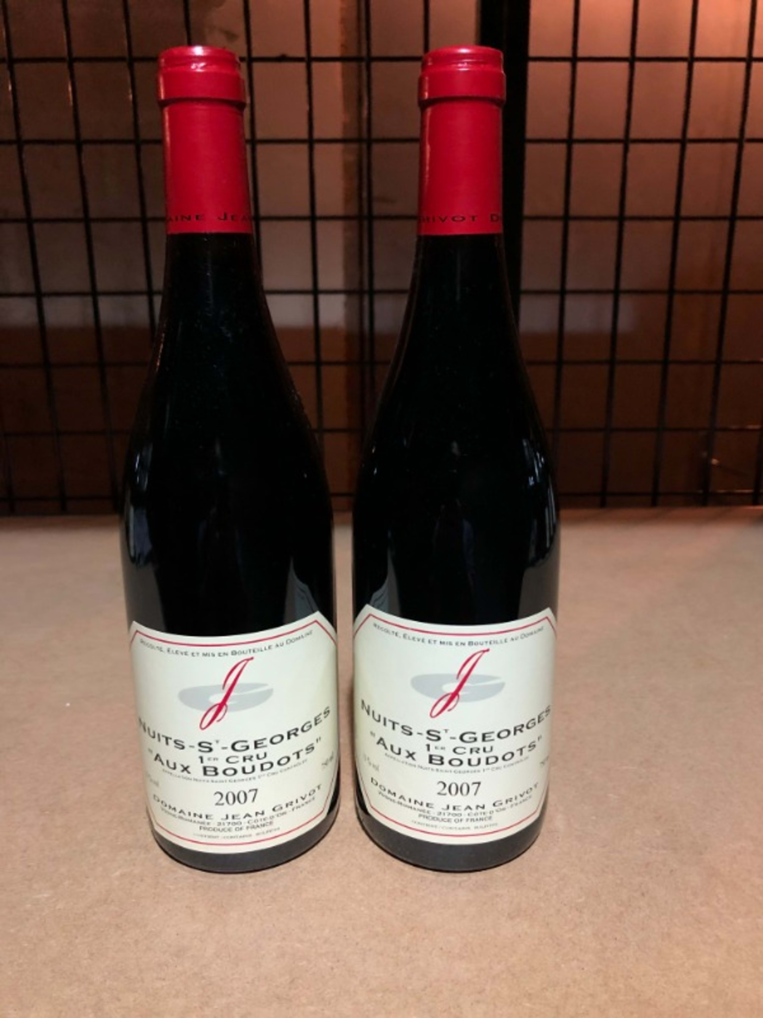 2 x Nuits-Saint-Georges, Nuits 1-er cru - Aux Boudots, Jean Grivot, 2007