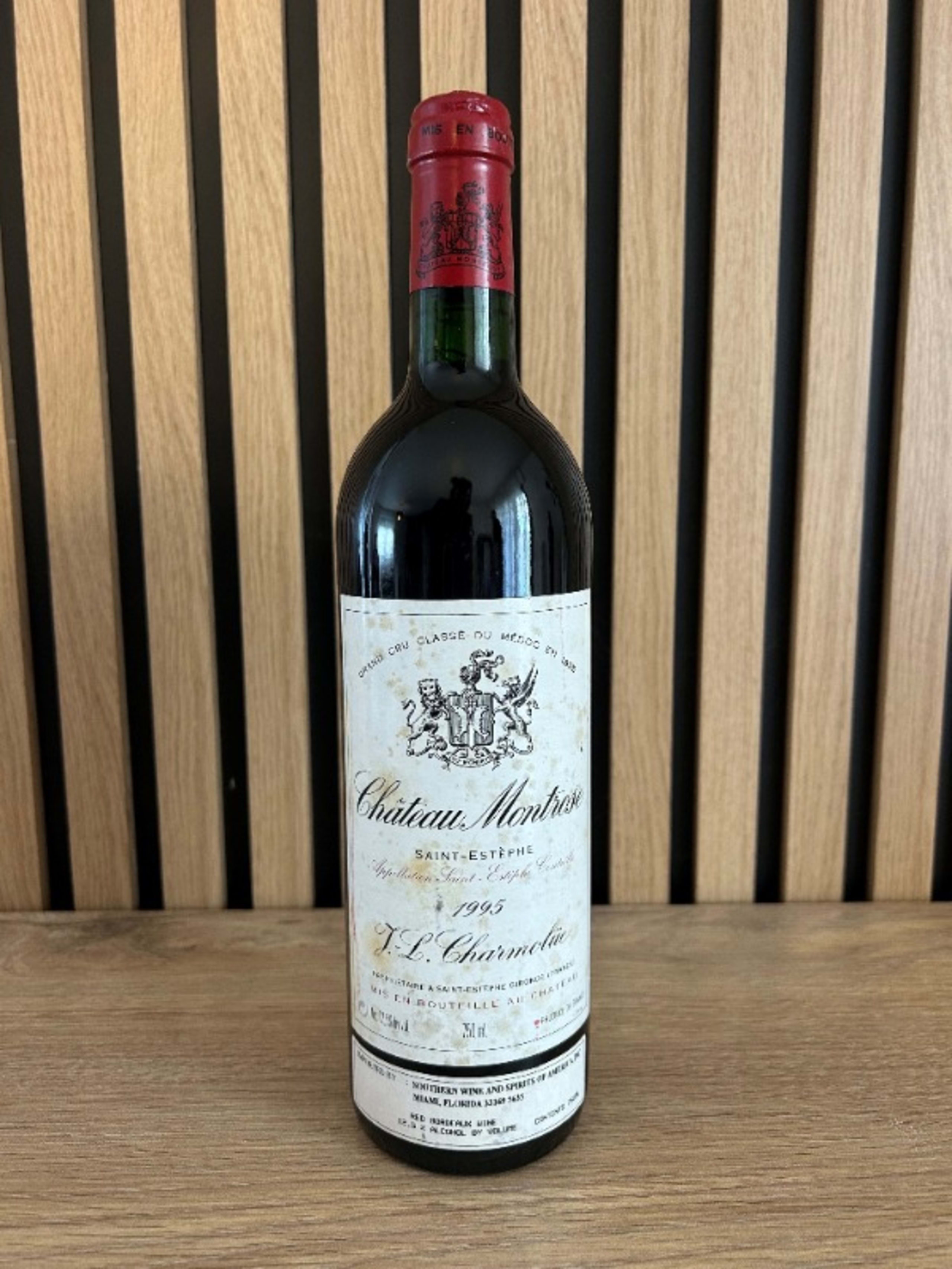 Château Montrose, Saint-Estèphe, 1995 (import U.S.A. - Miami)