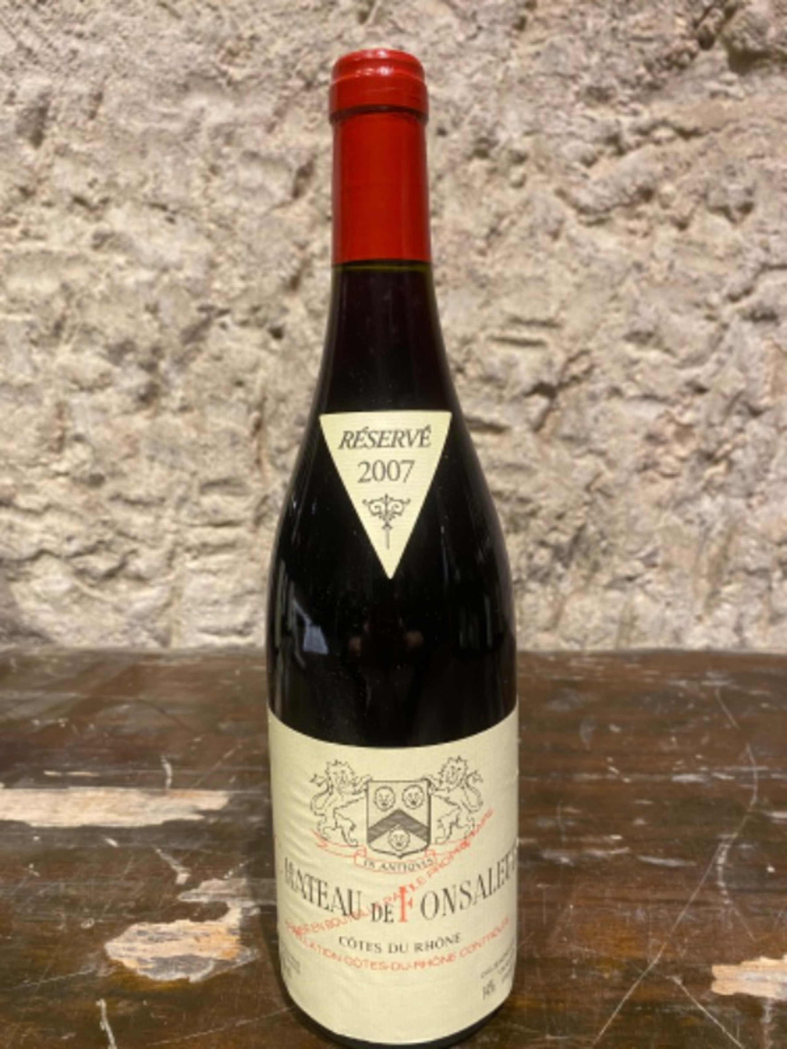 Côtes-du-Rhône, Château de Fonsalette, 2007