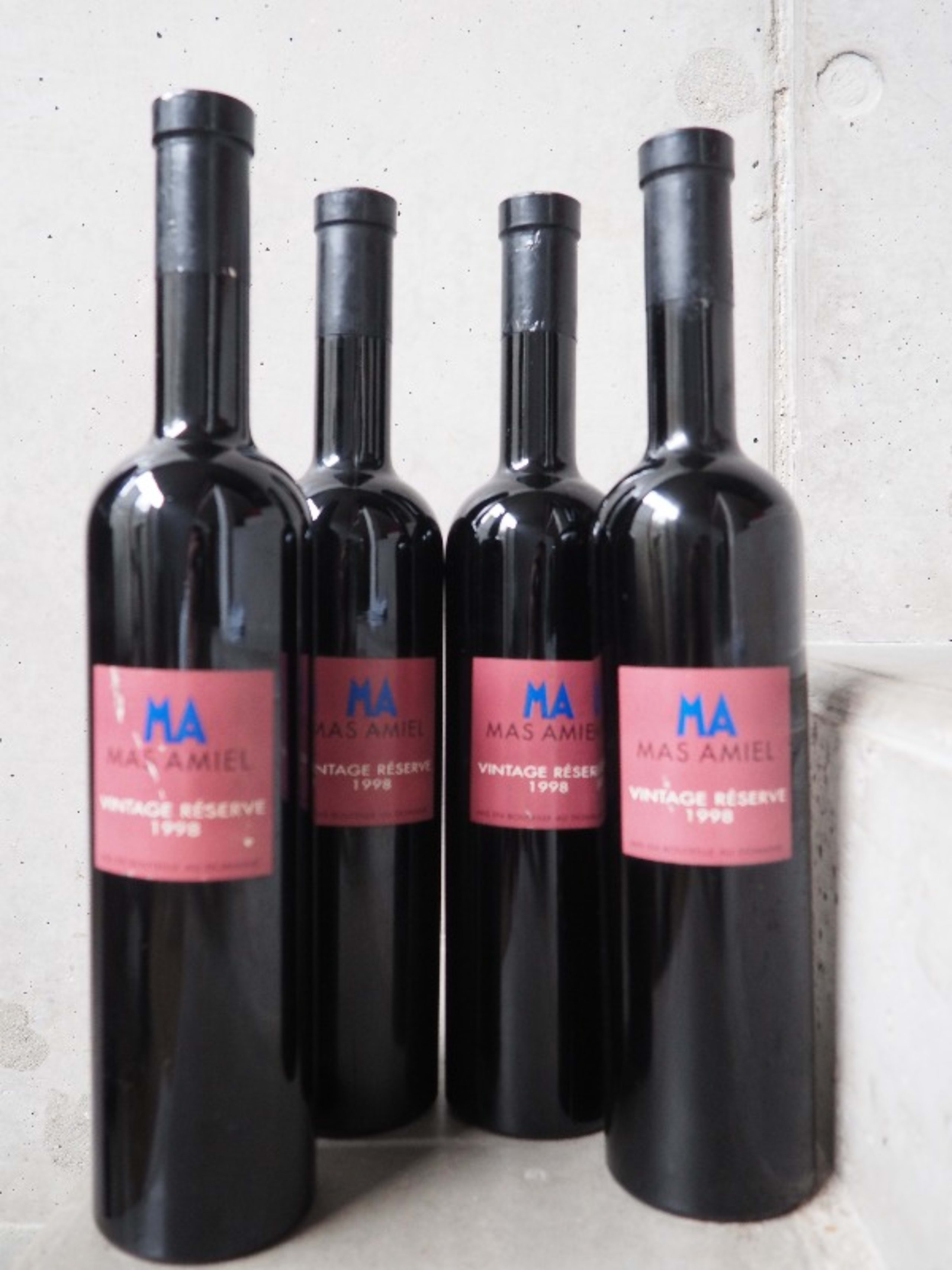 Vintage Réserve, Mas Amiel, Maury, 1998 4x75cl