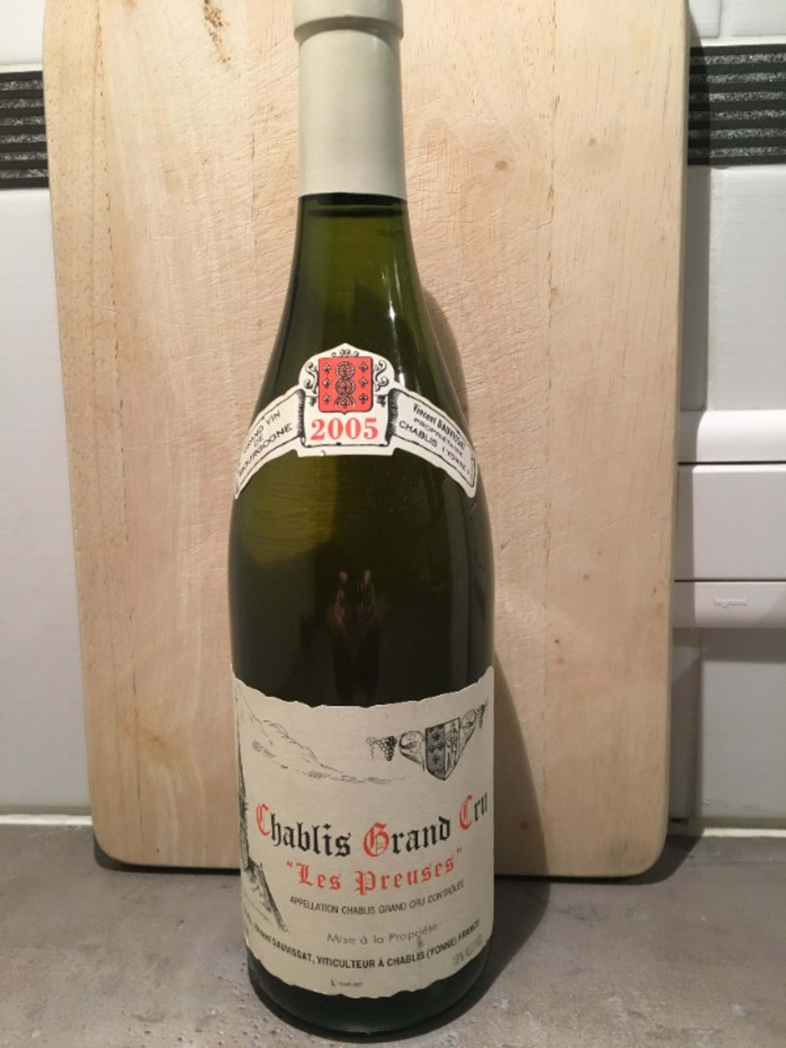 Chablis Grand Cru, Les Preuses, Vincent Dauvissat, 2005