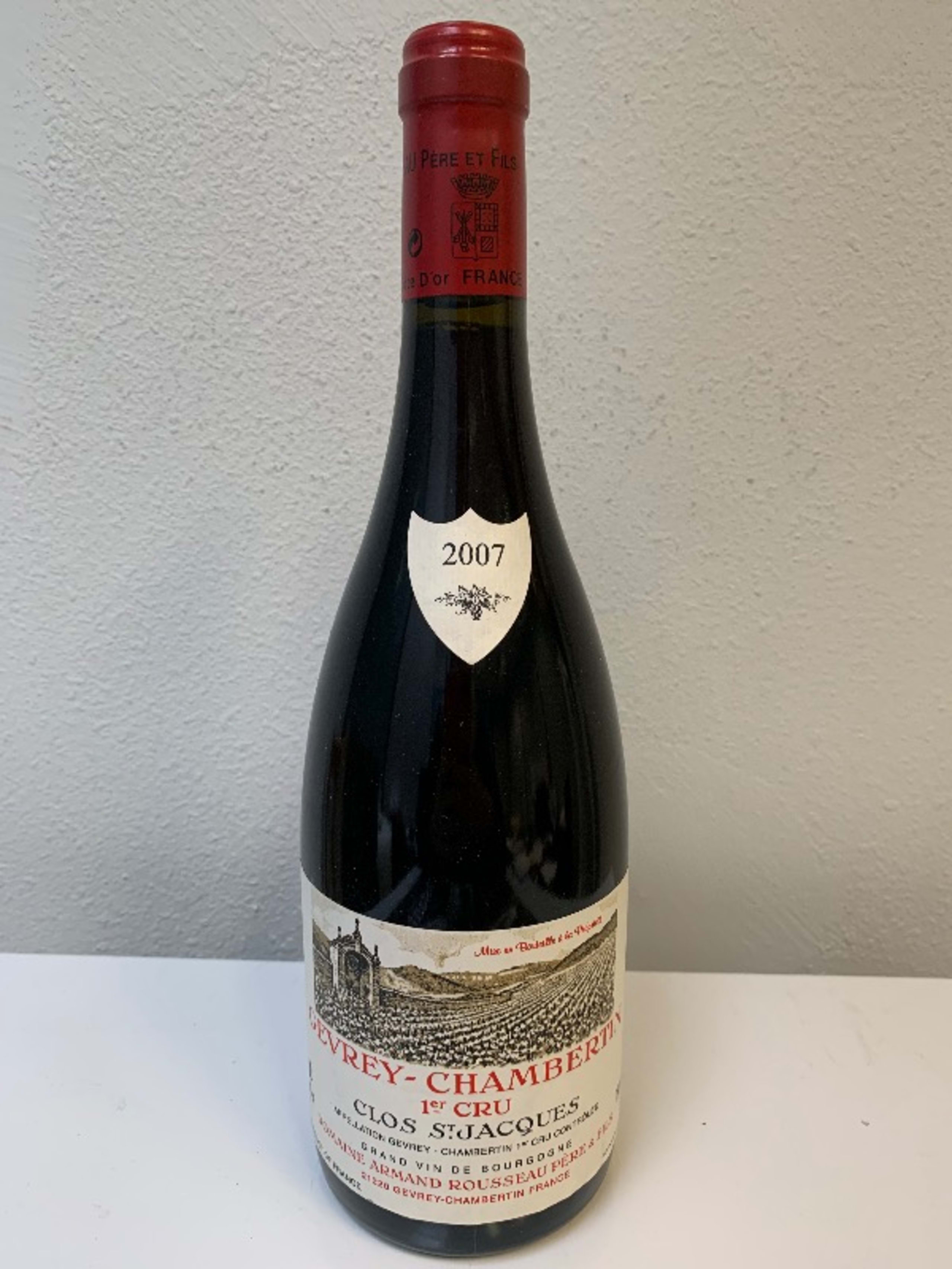 Gevrey-Chambertin, Clos St Jacques, Armand Rousseau, 2007