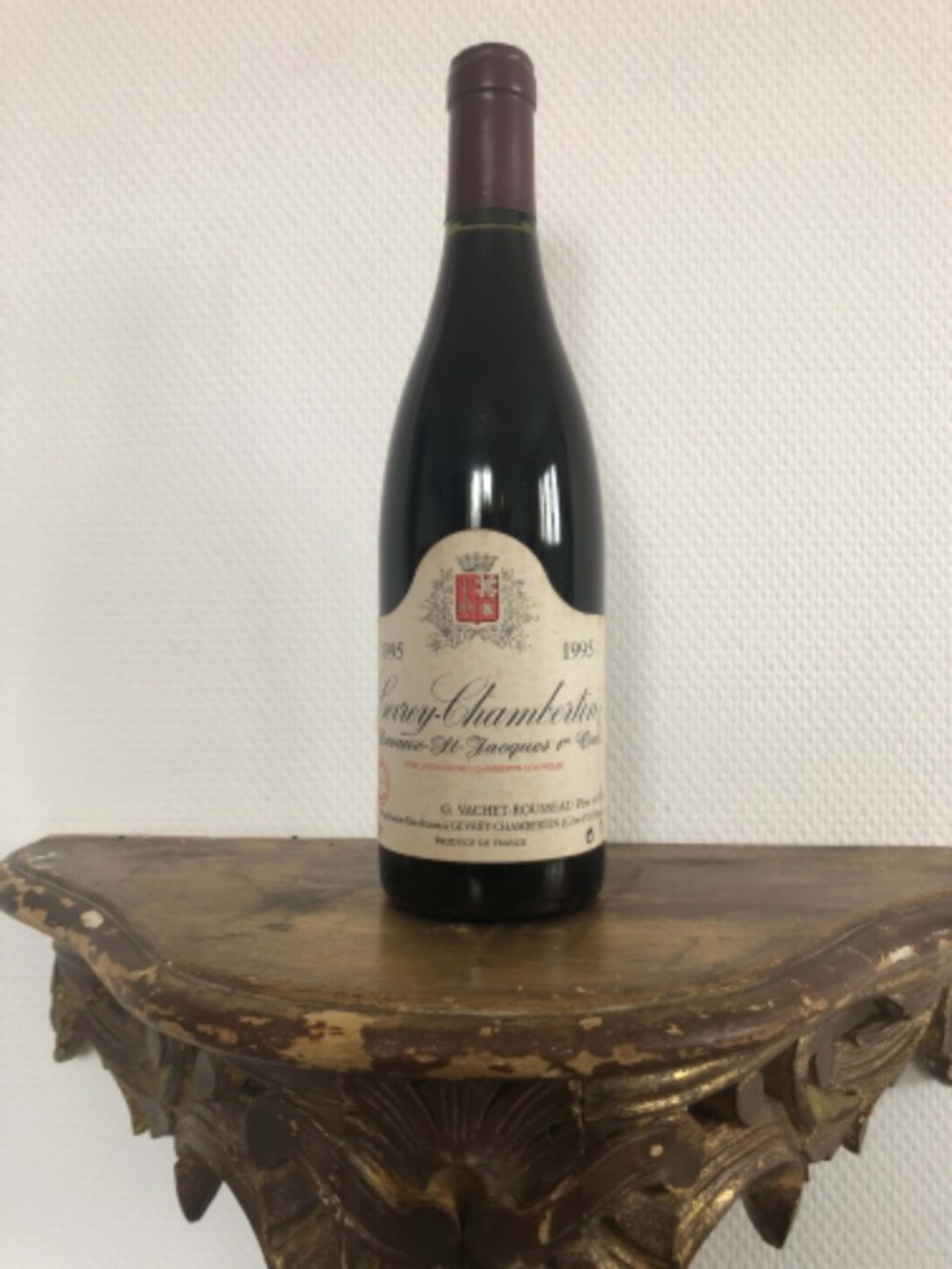 Gevrey-Chambertin, Lavaux Saint Jacques 1er Cru, G. VACHET-ROUSSEAU Père et Fils, 1995