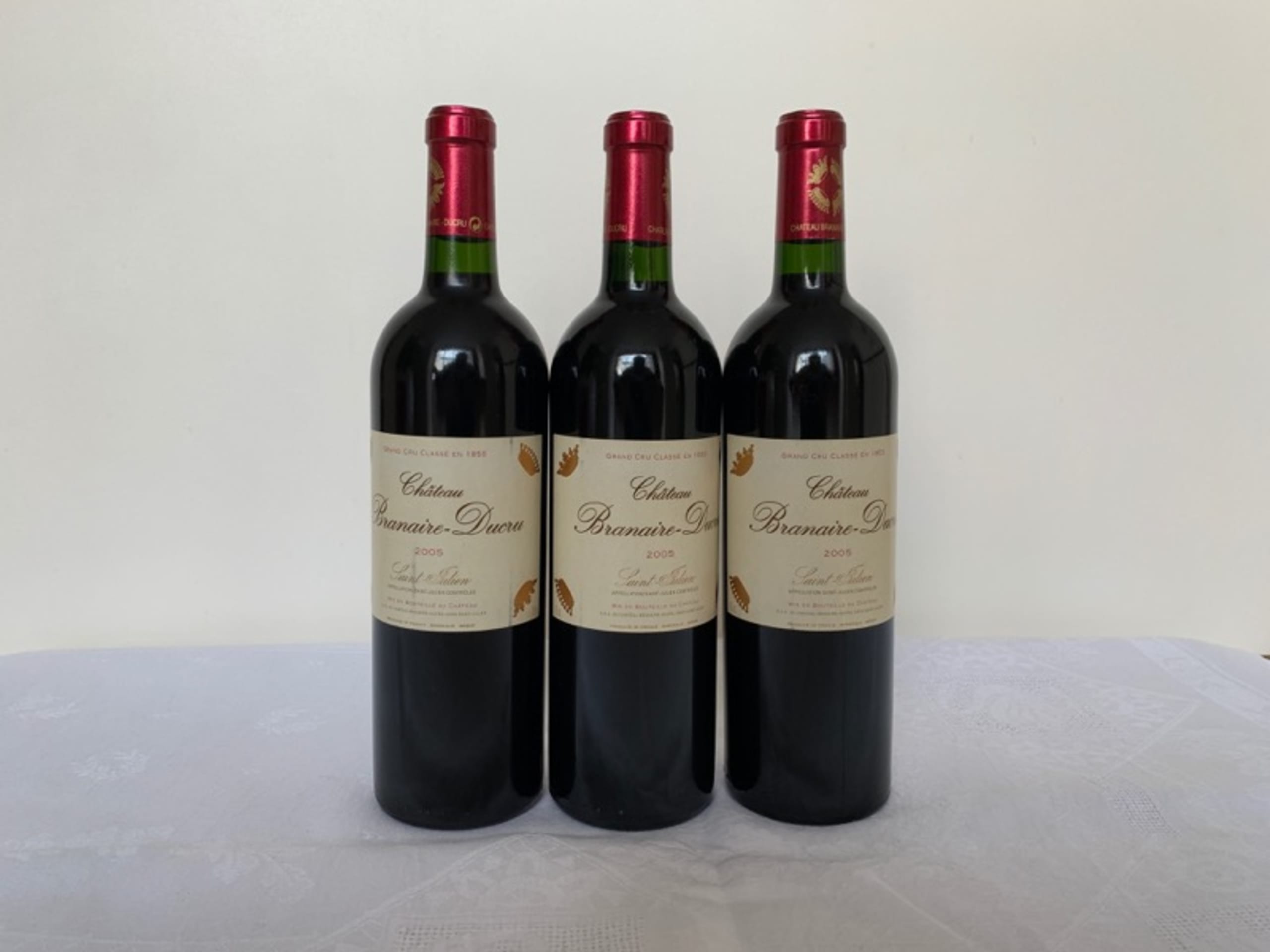 3 x Château Branaire Ducru, Saint-Julien, 2005
