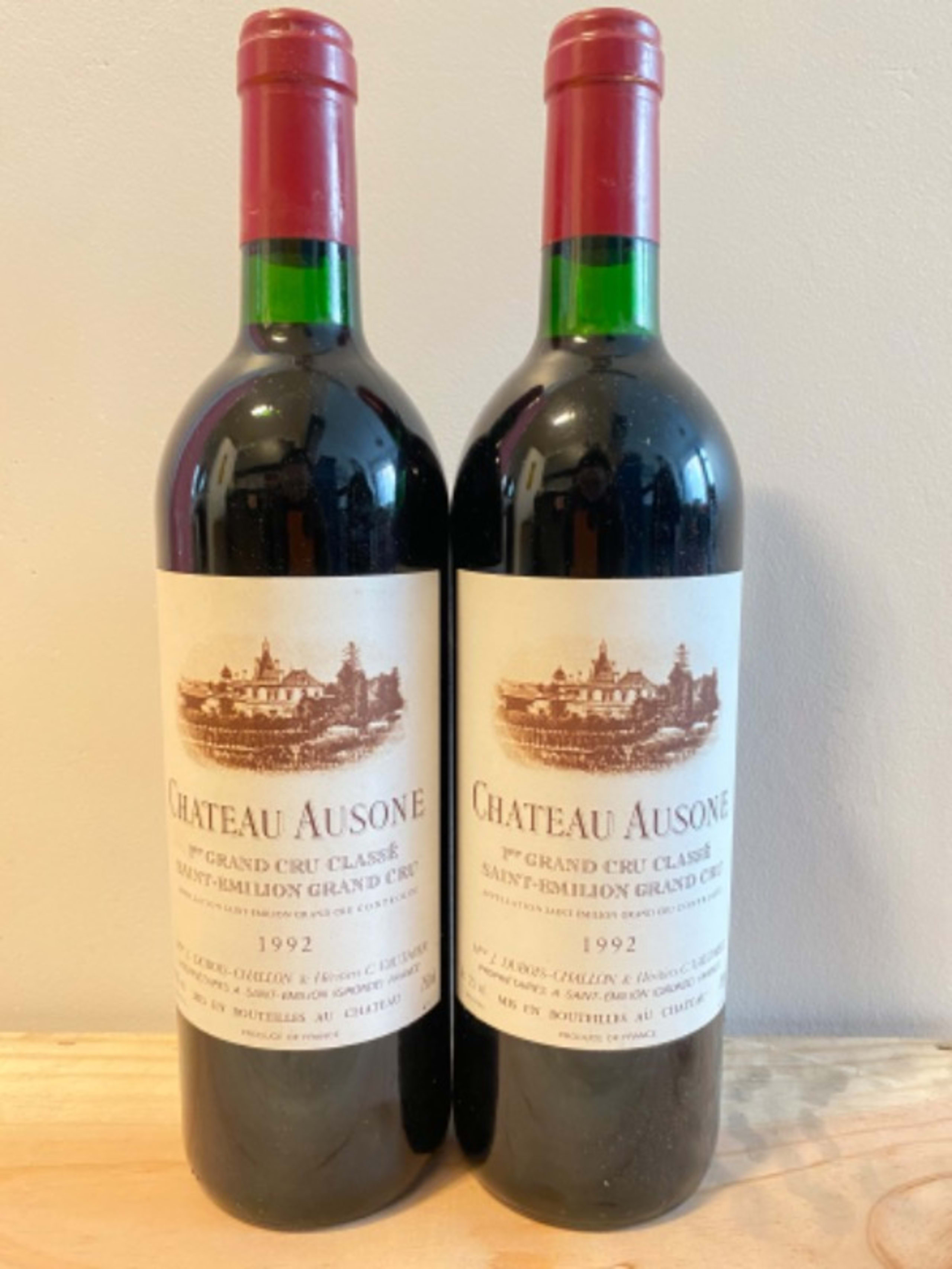 2 x Château Ausone, Saint-Émilion Grand Cru, 1992